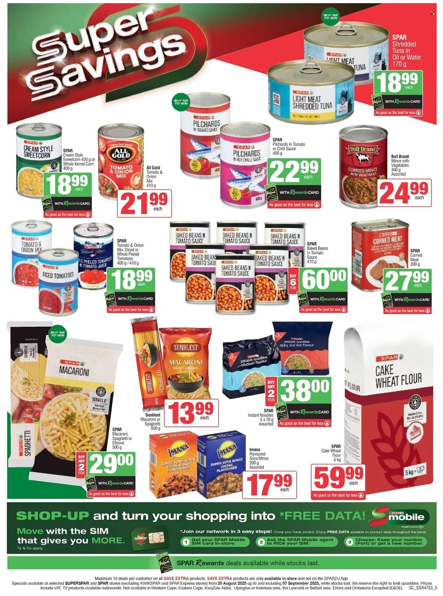 Spar catalogue from 25 August to 7 September 2025 - Catalogue Page 5