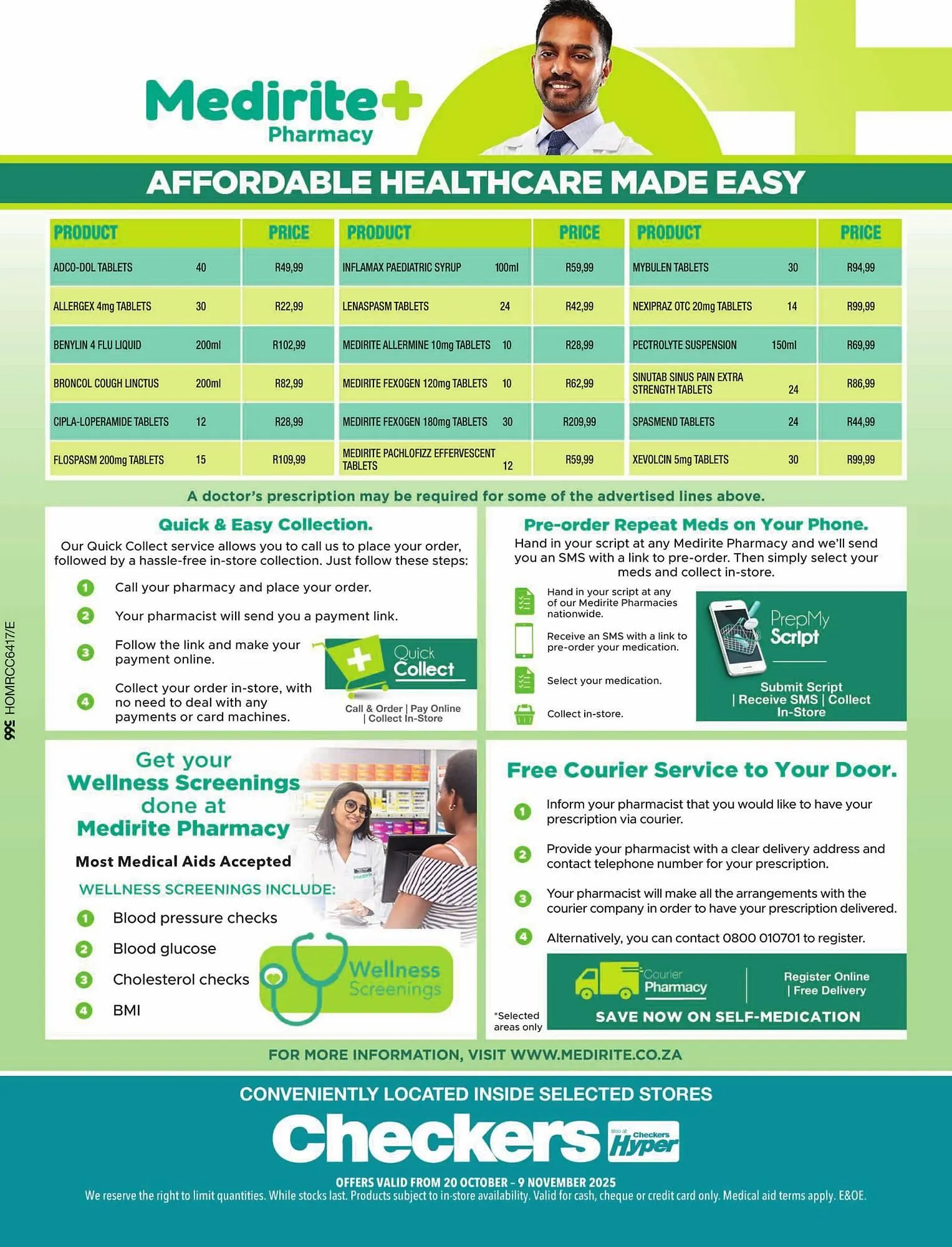 Checkers catalogue from 20 October to 9 November 2025 - Catalogue Page 4