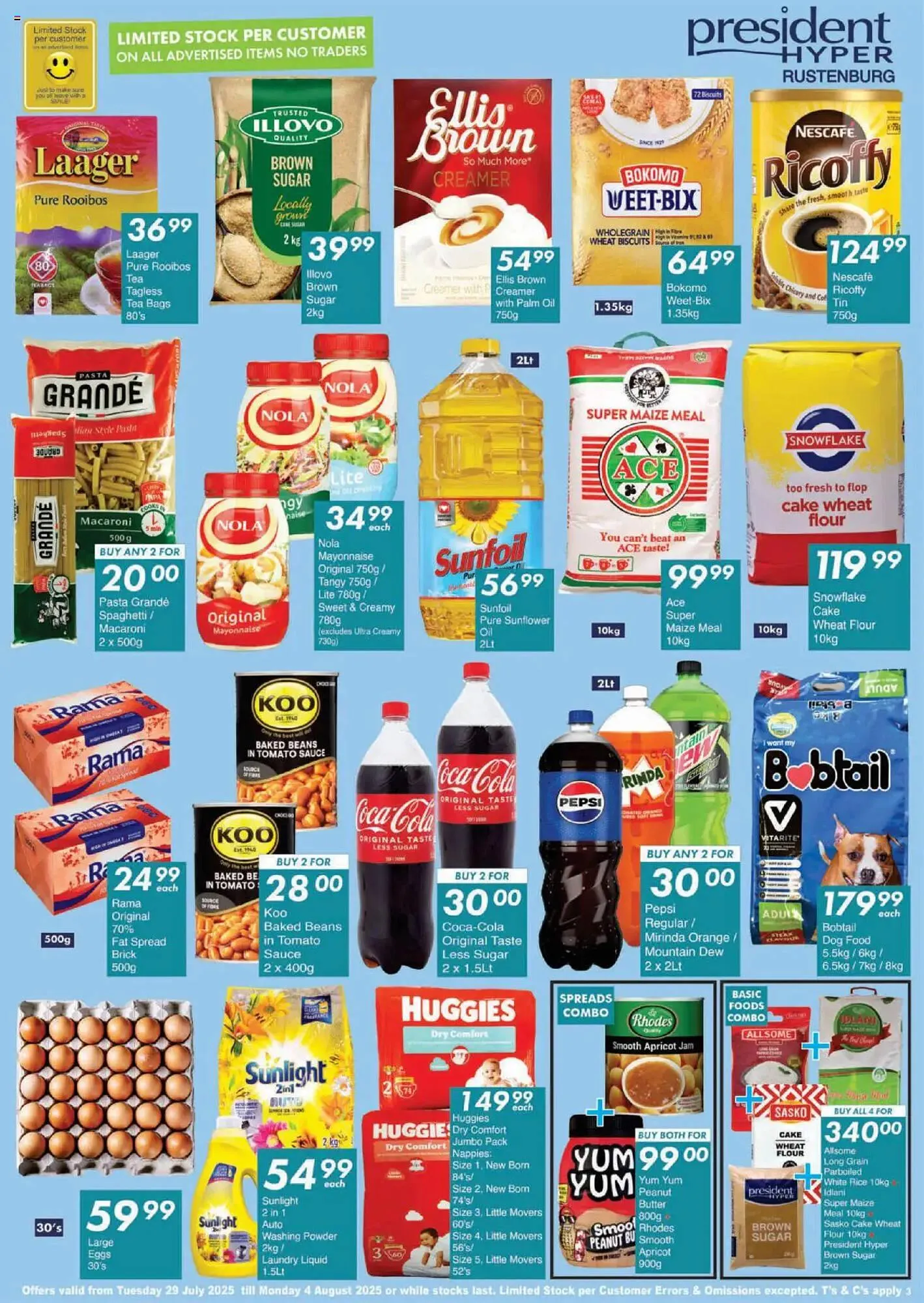 President Hyper catalogue from 29 July to 4 August 2025 - Catalogue Page 3