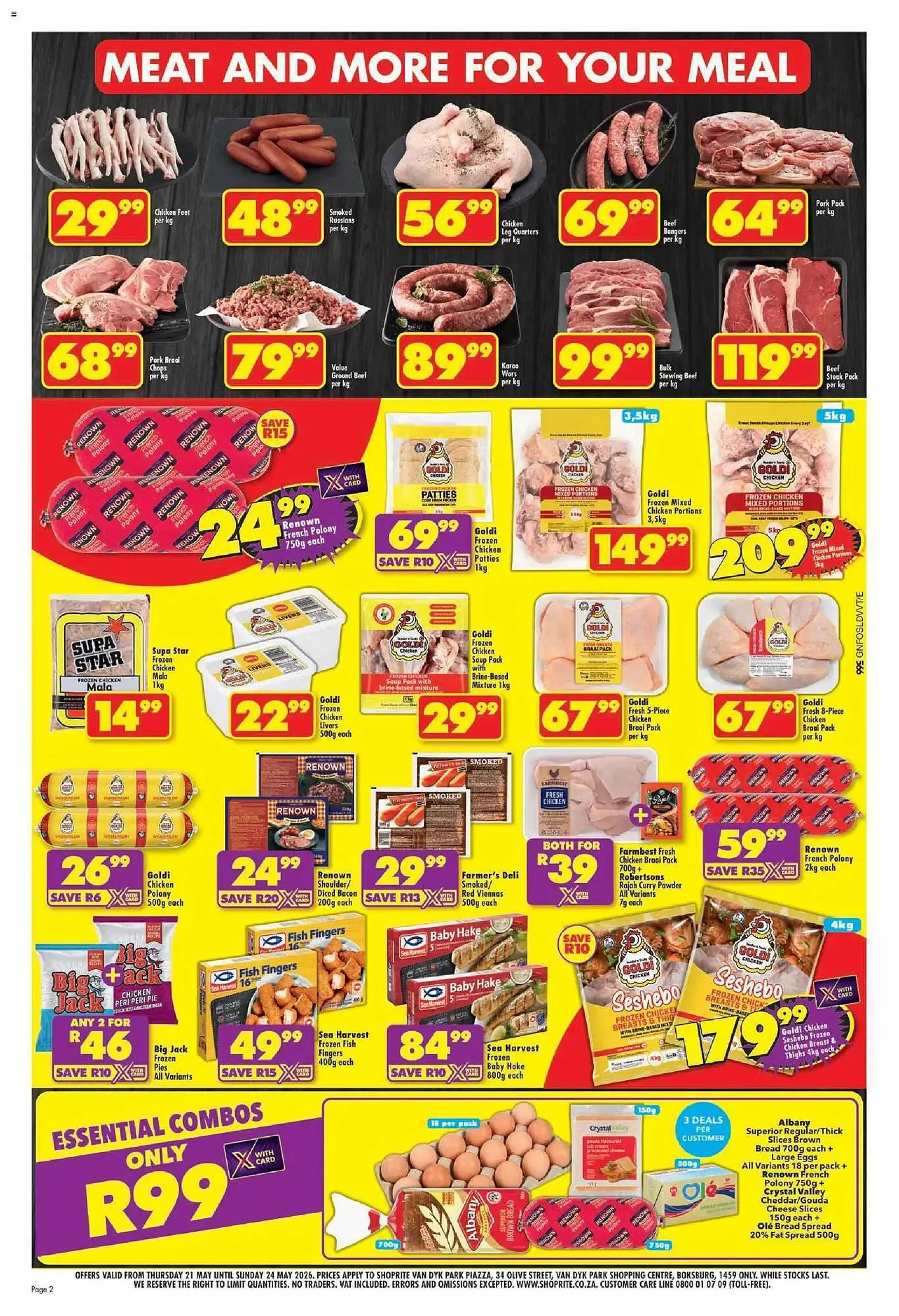Shoprite catalogue from 21 May to 24 May 2026 - Catalogue Page 2