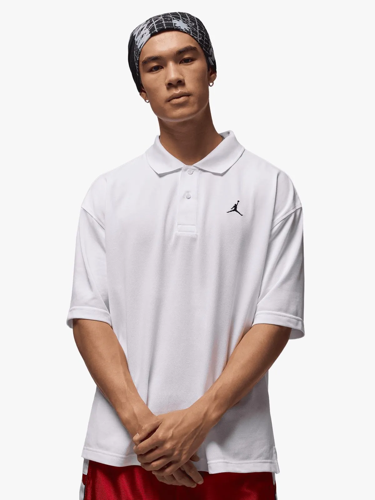 Jordan Men's Brooklyn White Polo