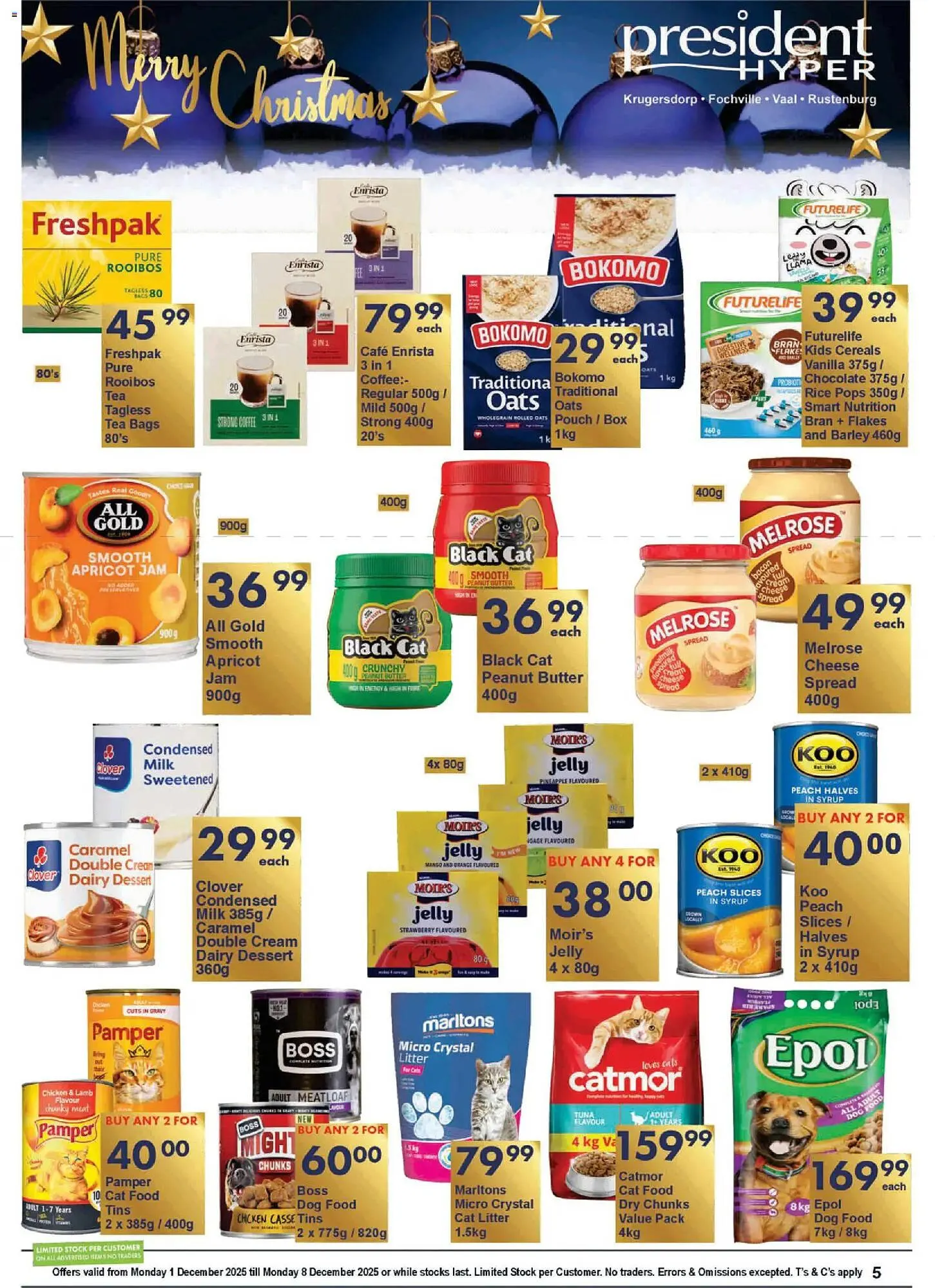 President Hyper catalogue from 1 December to 8 December 2025 - Catalogue Page 5