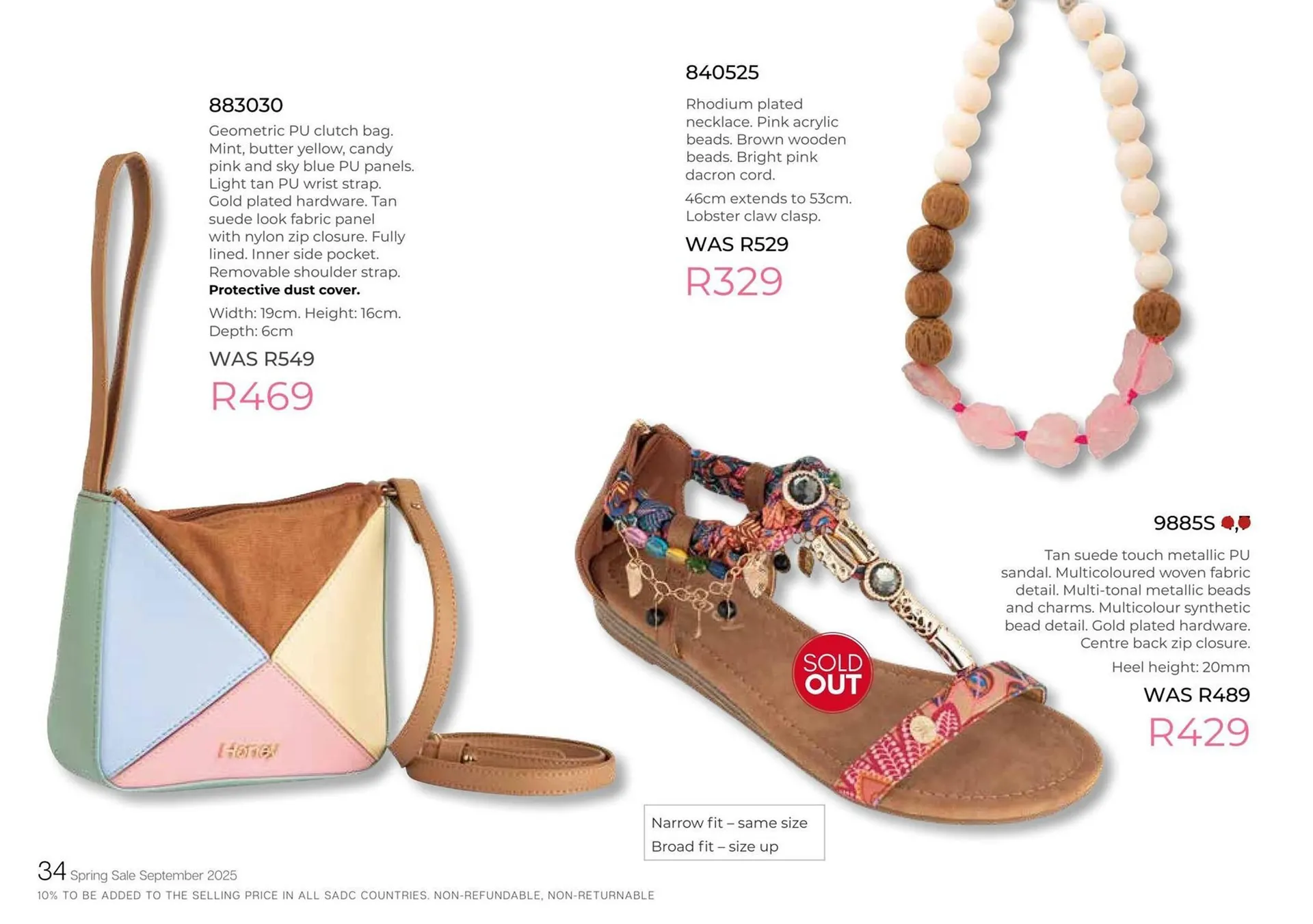 Honey Fashion Accessories catalogue from 3 September to 30 September 2025 - Catalogue Page 36