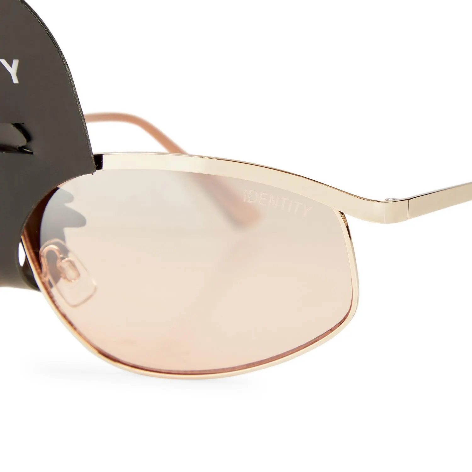 Gold Wrap Sunglasses