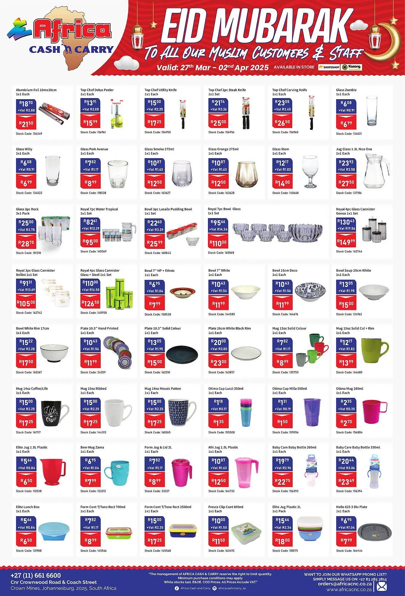 Africa Cash and Carry catalogue from 27 March to 2 April 2025 - Catalogue Page 11