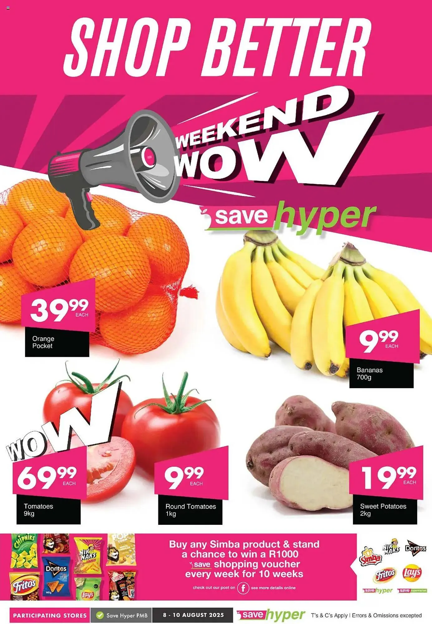 Save catalogue from 8 August to 10 August 2025 - Catalogue Page 1