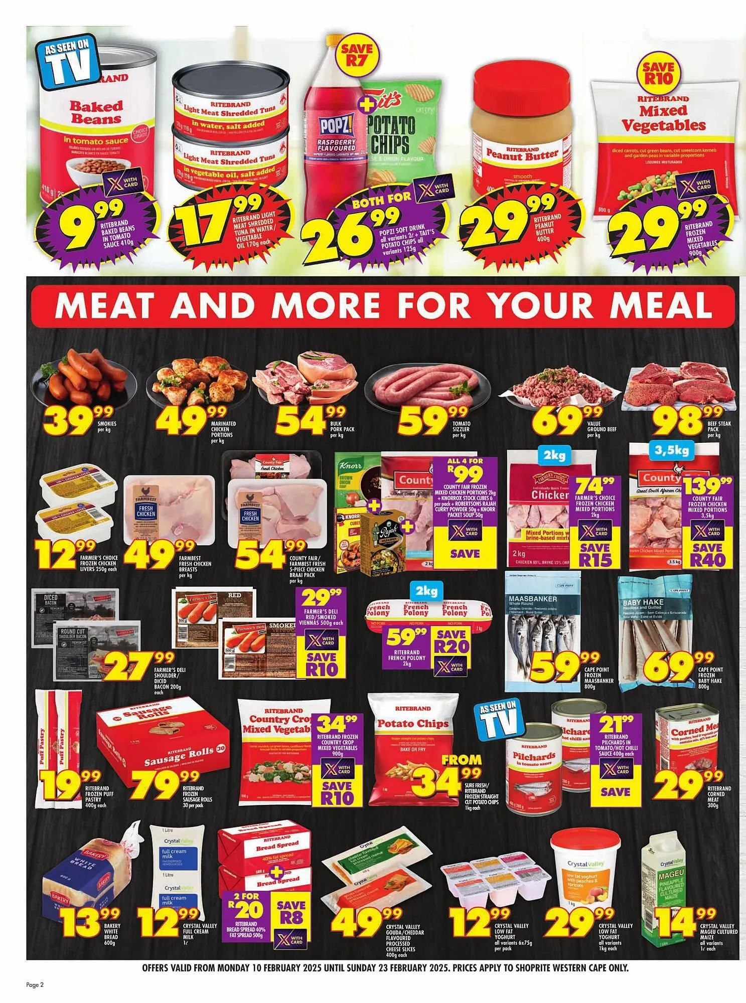 Shoprite catalogue from 10 February to 23 February 2025 - Catalogue Page 2