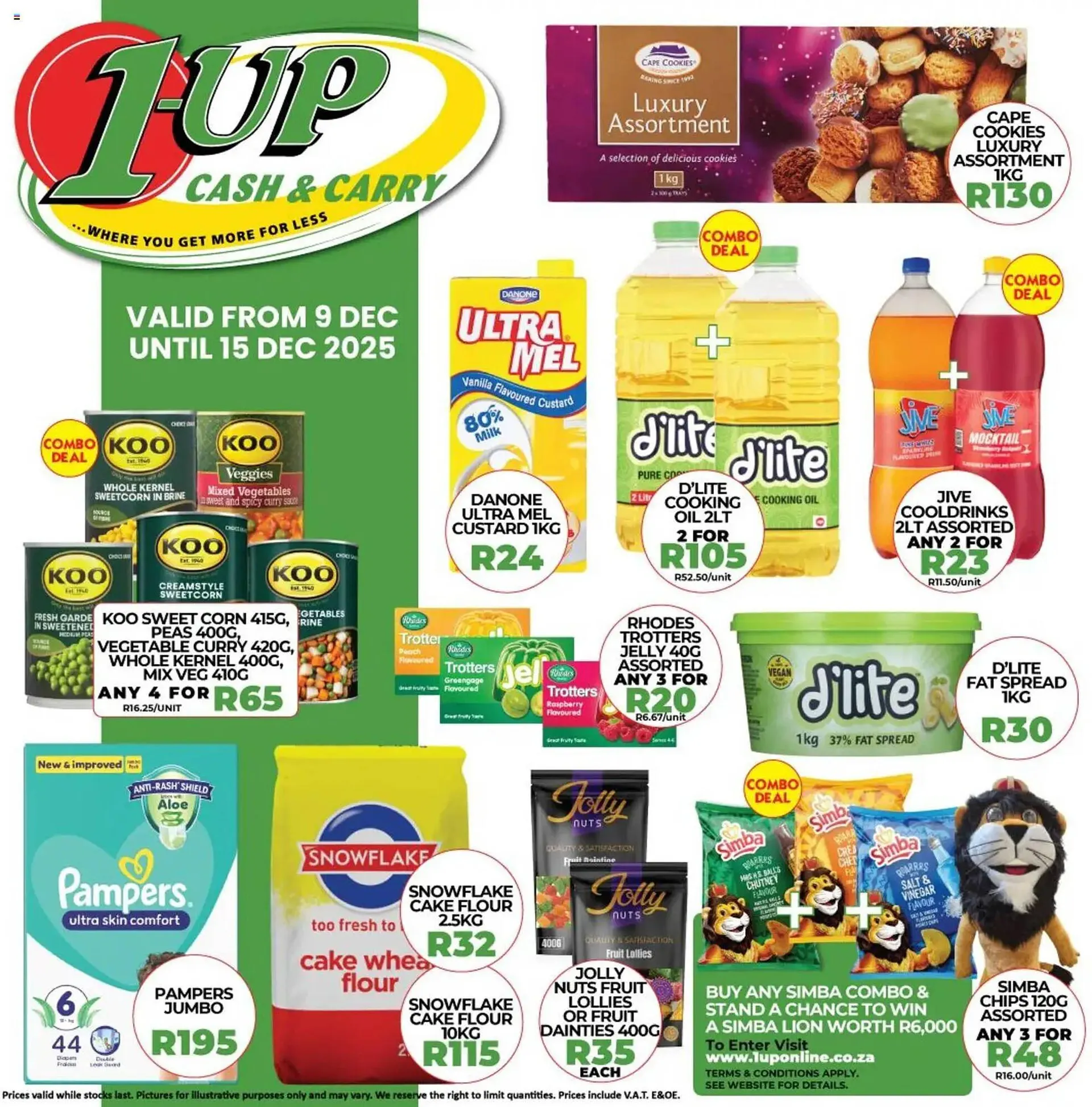 1UP catalogue from 9 December to 15 December 2025 - Catalogue Page 1