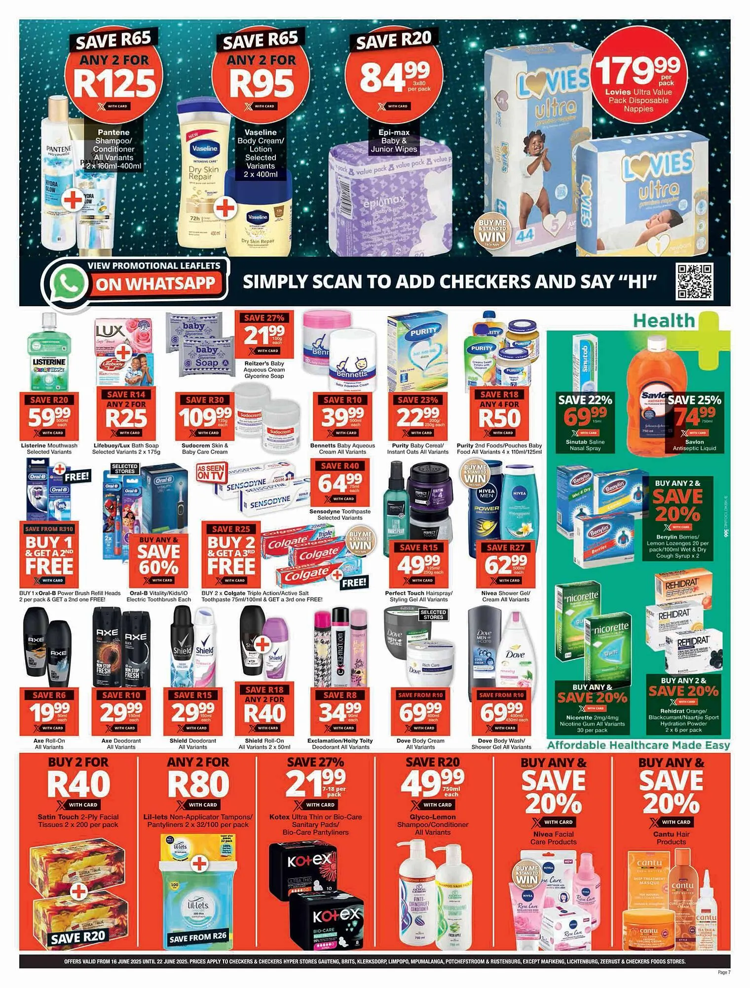 Checkers catalogue from 16 June to 22 June 2025 - Catalogue Page 7