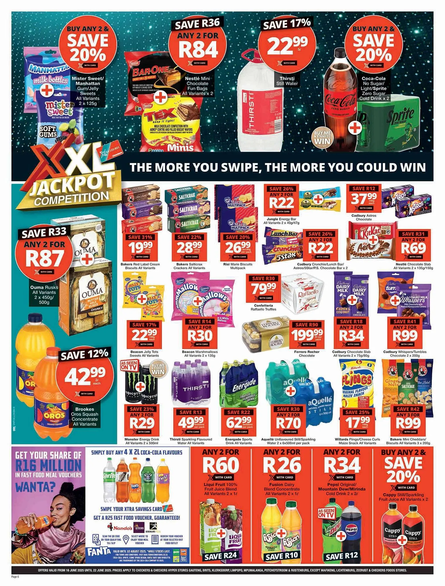 Checkers catalogue from 16 June to 22 June 2025 - Catalogue Page 6