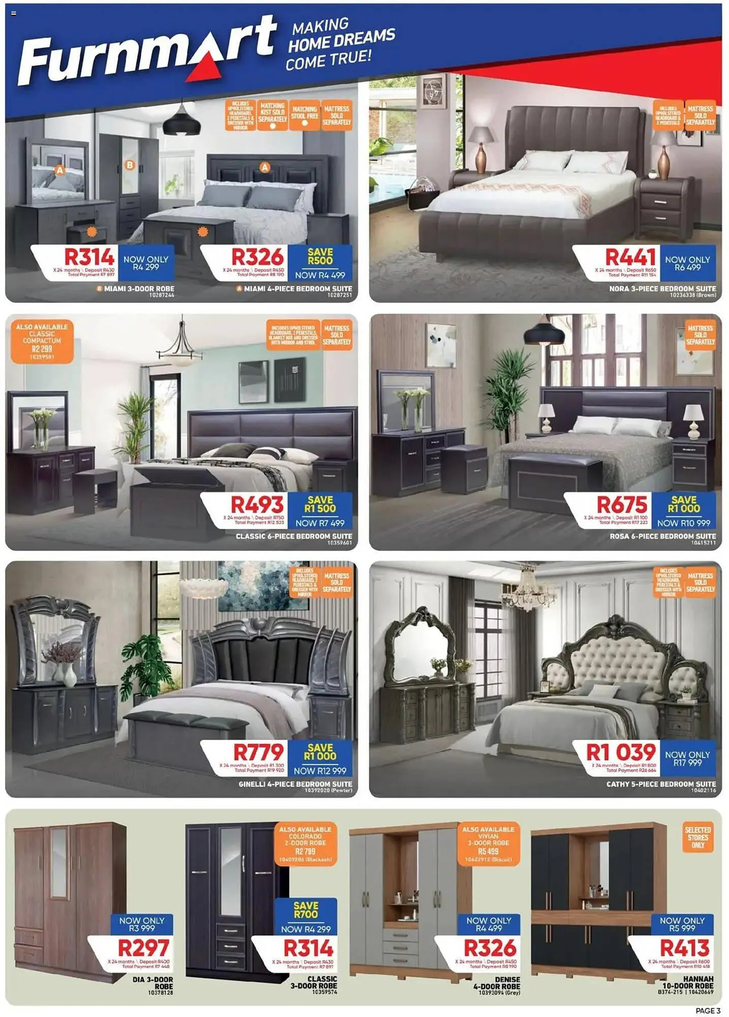 Furnmart catalogue from 15 September to 12 October 2025 - Catalogue Page 3