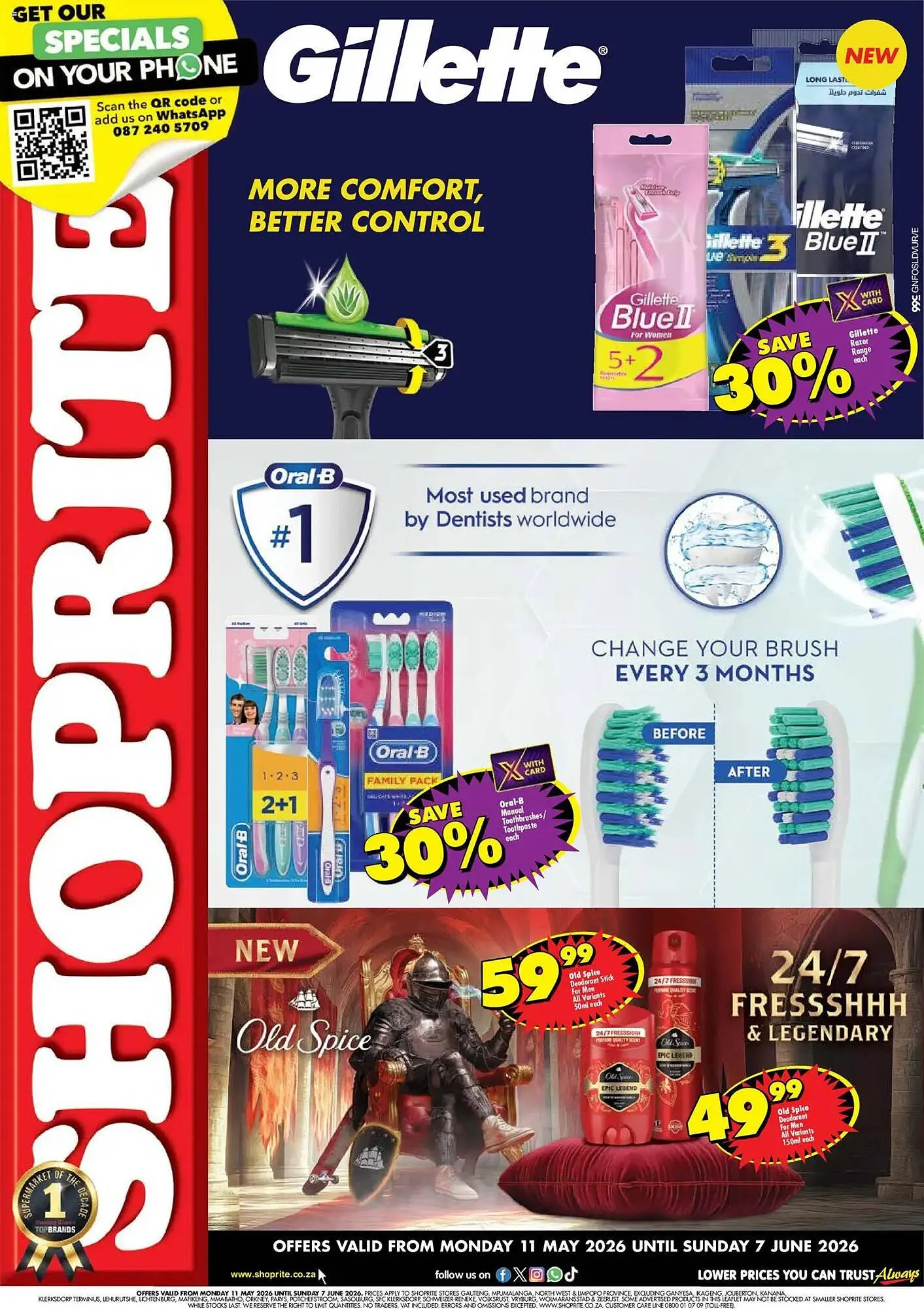 Shoprite catalogue from 11 May to 7 June 2026 - Catalogue Page 1