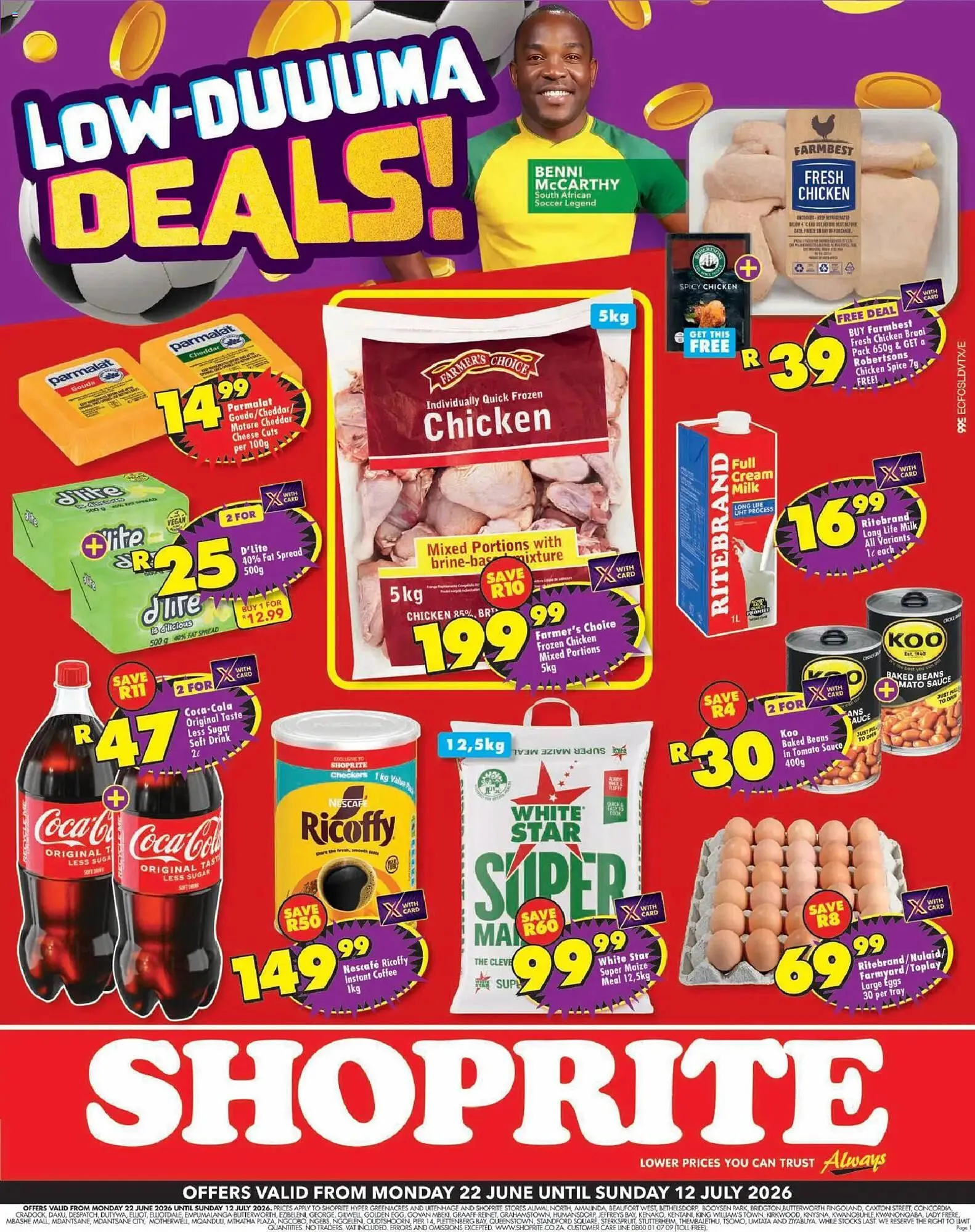 Shoprite catalogue from 22 June to 12 July 2026 - Catalogue Page 1