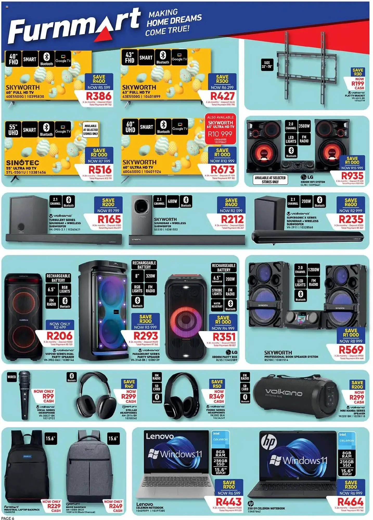 Furnmart catalogue from 7 April to 11 May 2025 - Catalogue Page 6