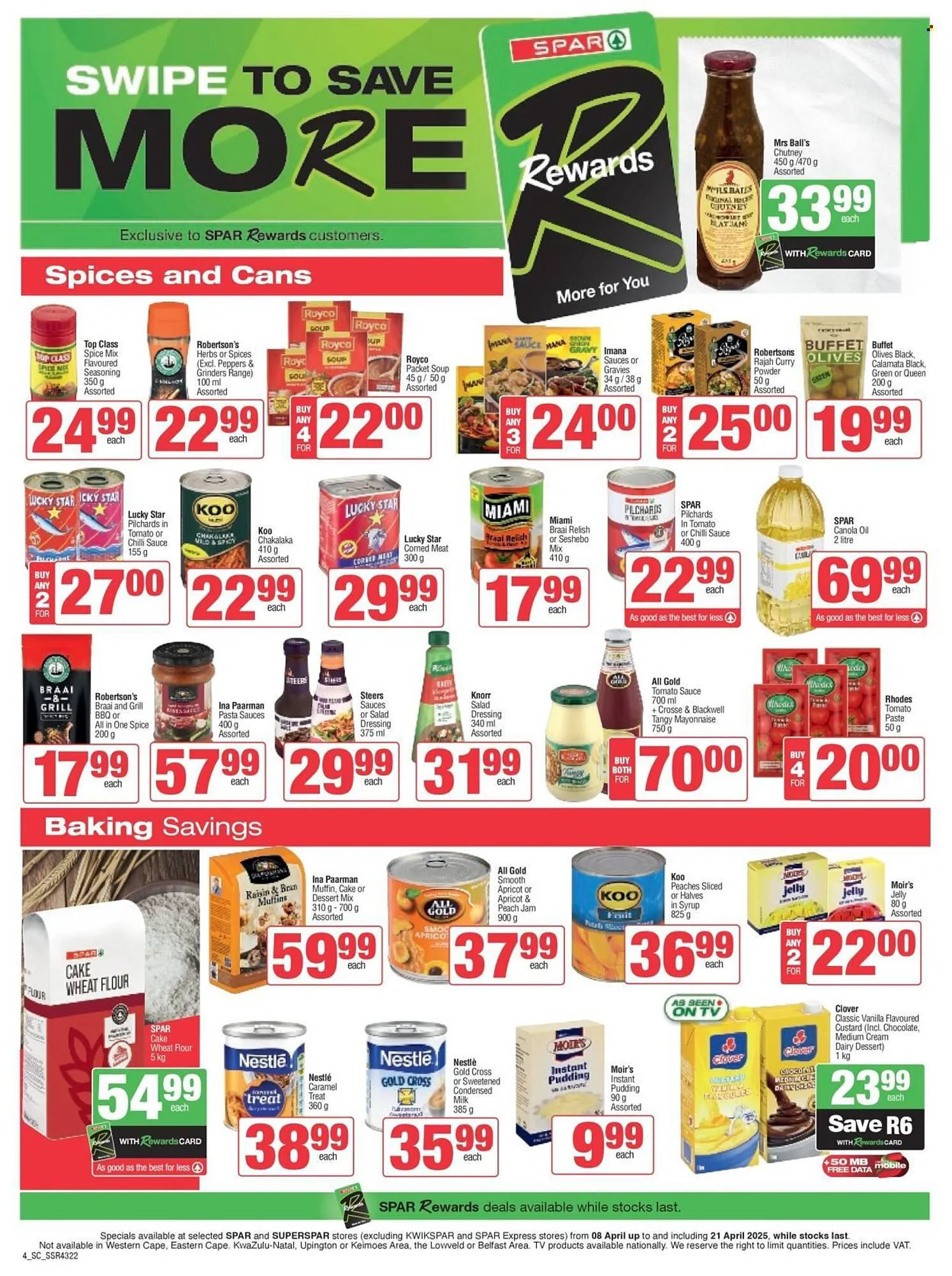 Spar catalogue from 8 April to 21 April 2025 - Catalogue Page 4