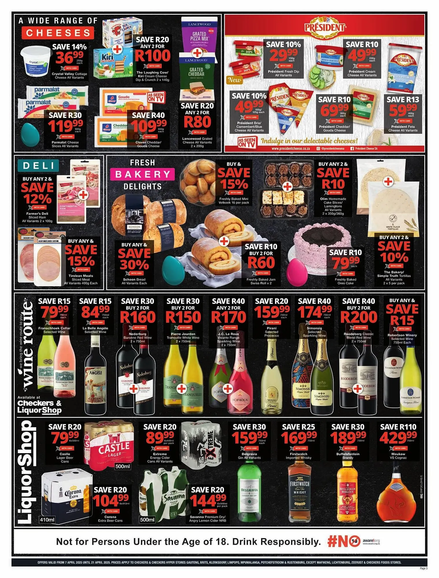 Checkers catalogue from 7 April to 21 April 2025 - Catalogue Page 3
