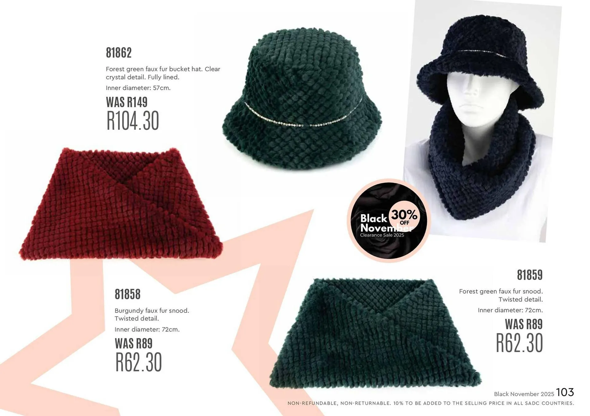 Honey Fashion Accessories catalogue from 4 November to 10 November 2025 - Catalogue Page 105
