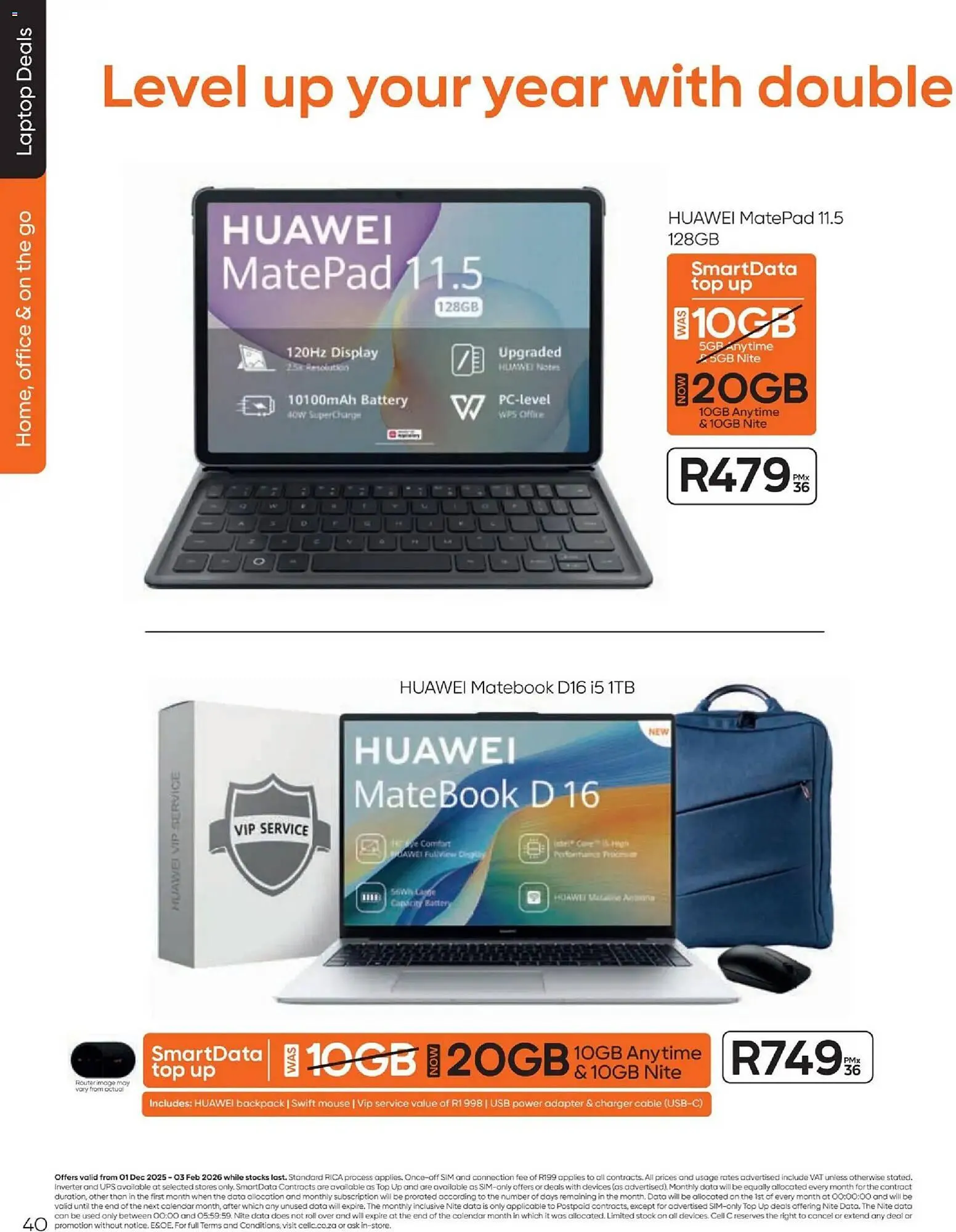 Cell C catalogue from 1 December to 3 February 2026 - Catalogue Page 42