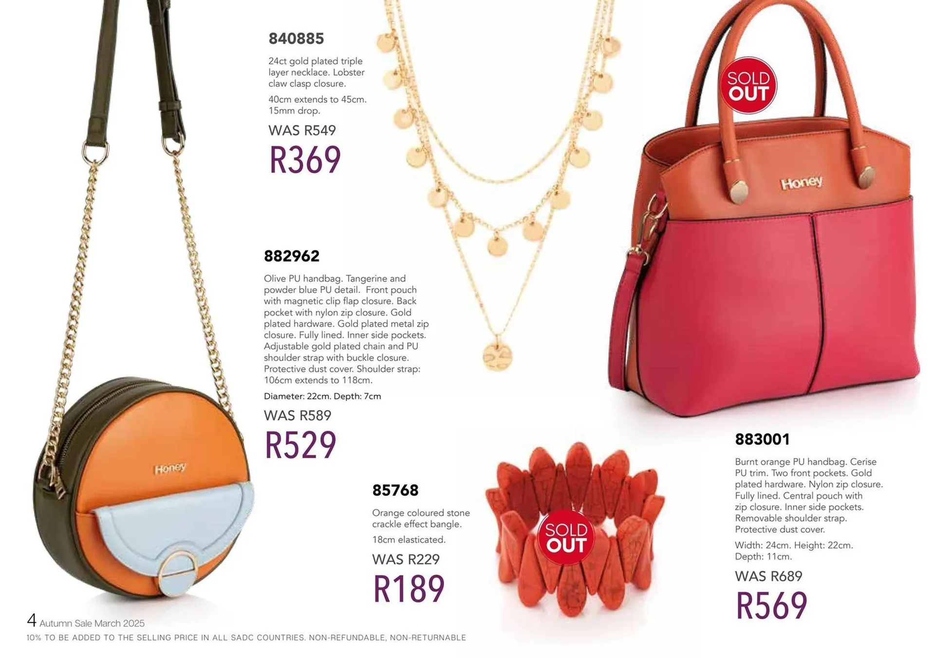 Honey Fashion Accessories catalogue from 6 June to 12 June 2025 - Catalogue Page 6