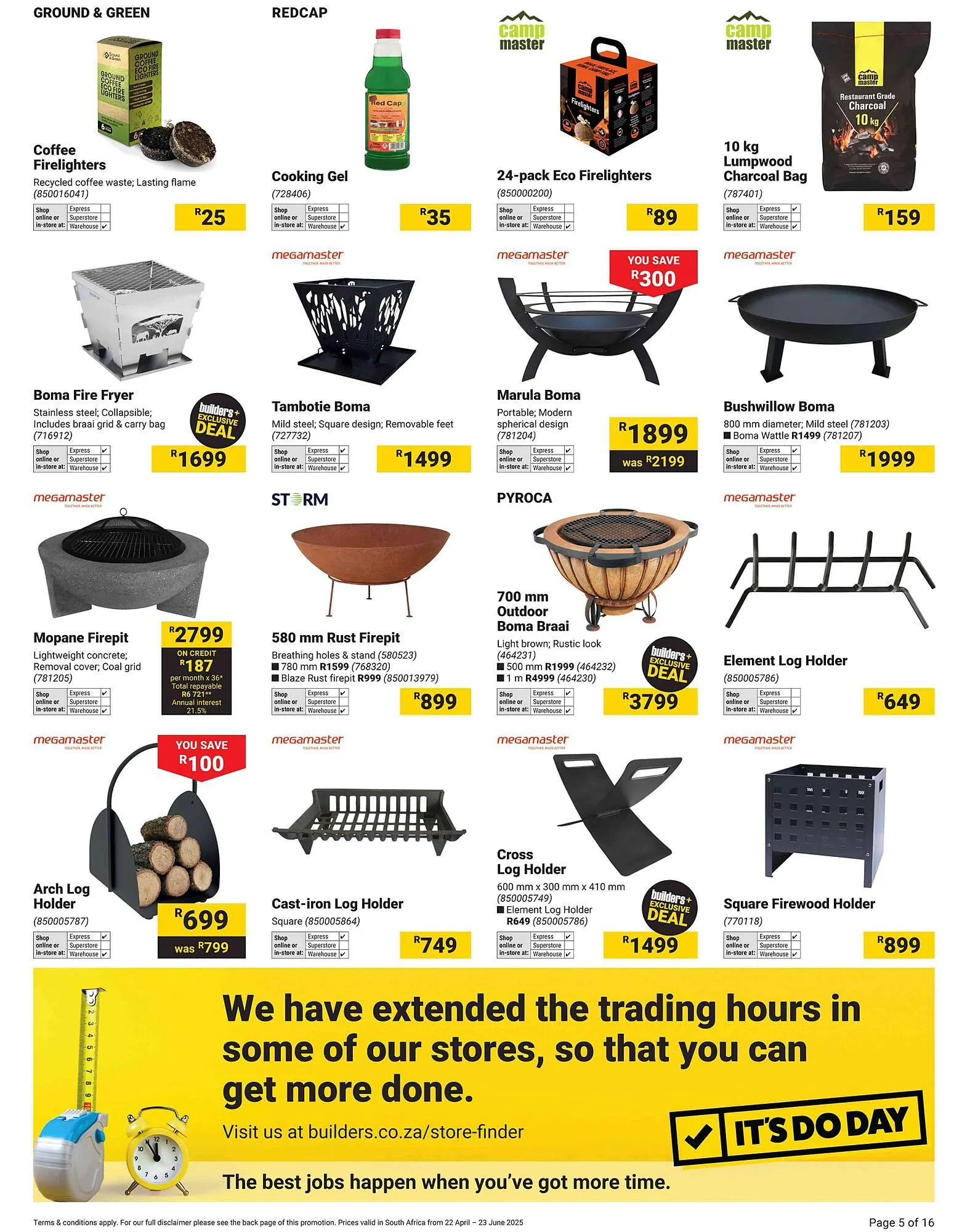 Builders Warehouse catalogue from 22 April to 23 June 2025 - Catalogue Page 4