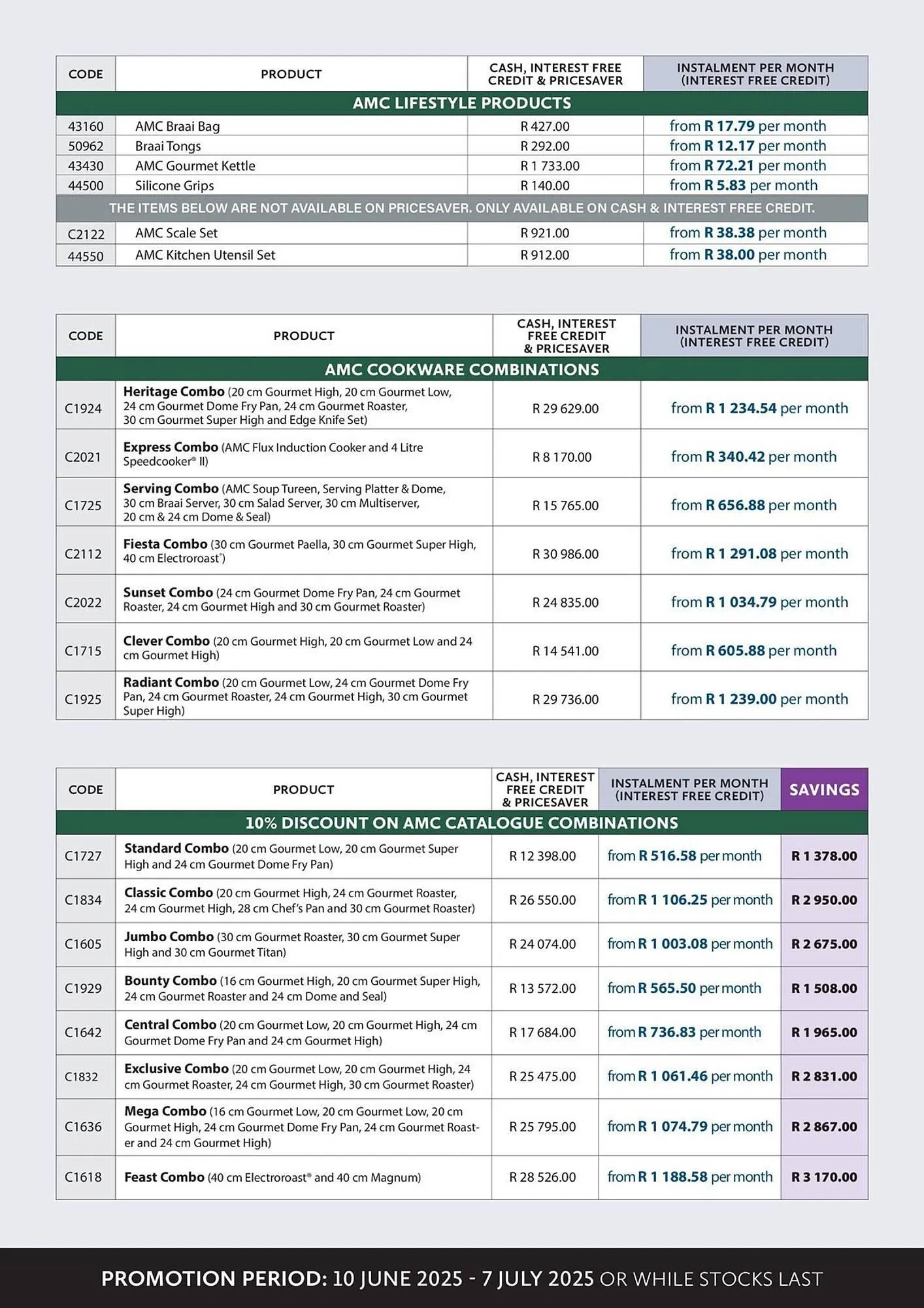 AMC Cookware catalogue from 12 June to 7 July 2025 - Catalogue Page 7
