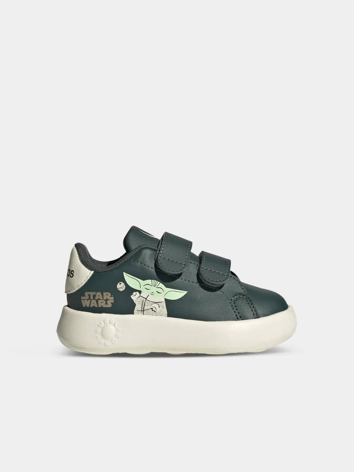 adidas Junior Infant Advantage Mandalorian Olive/Beige Sneakers