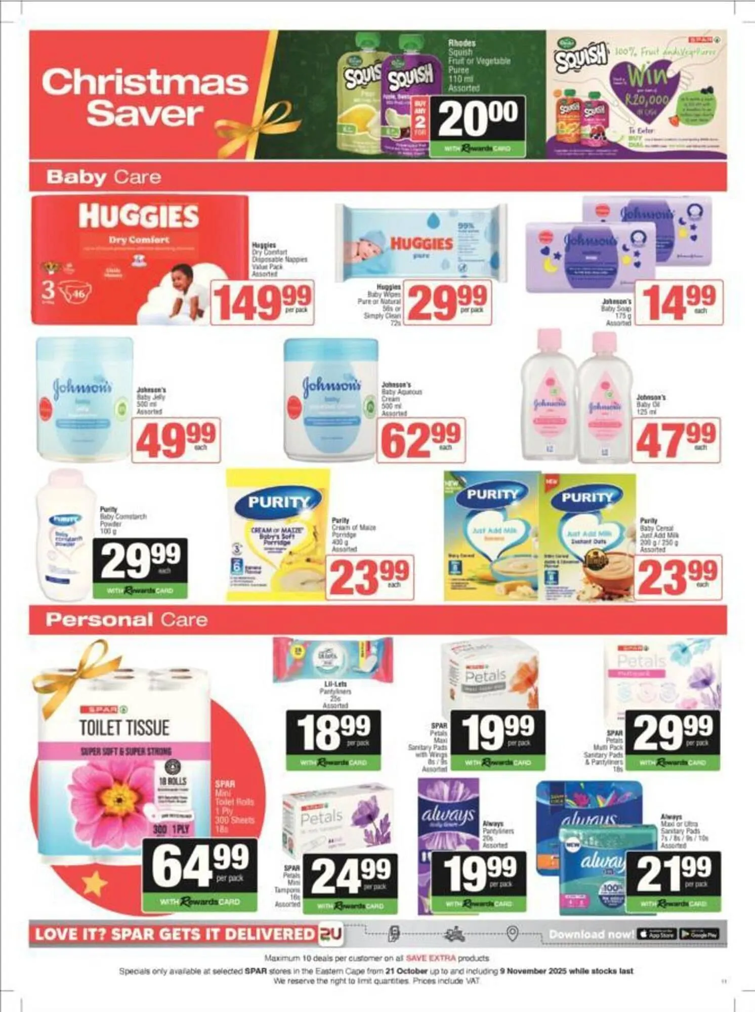 Spar catalogue from 21 October to 9 November 2025 - Catalogue Page 1