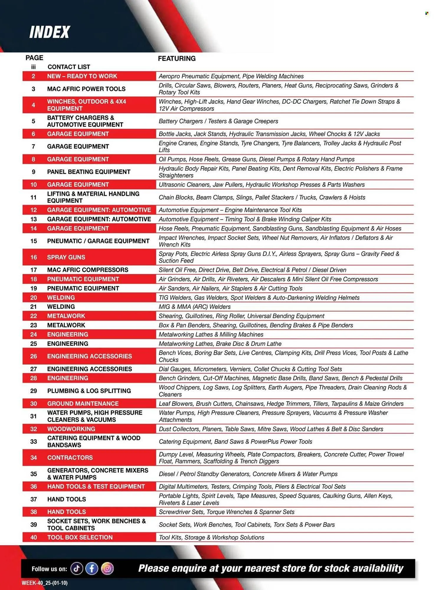 Adendorff Machinery Mart catalogue from 1 October to 31 October 2025 - Catalogue Page 2