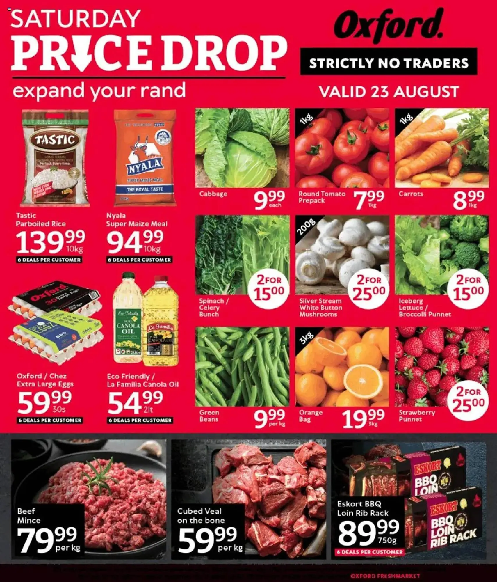 Oxford Freshmarket catalogue from 23 August to 23 August 2025 - Catalogue Page 1