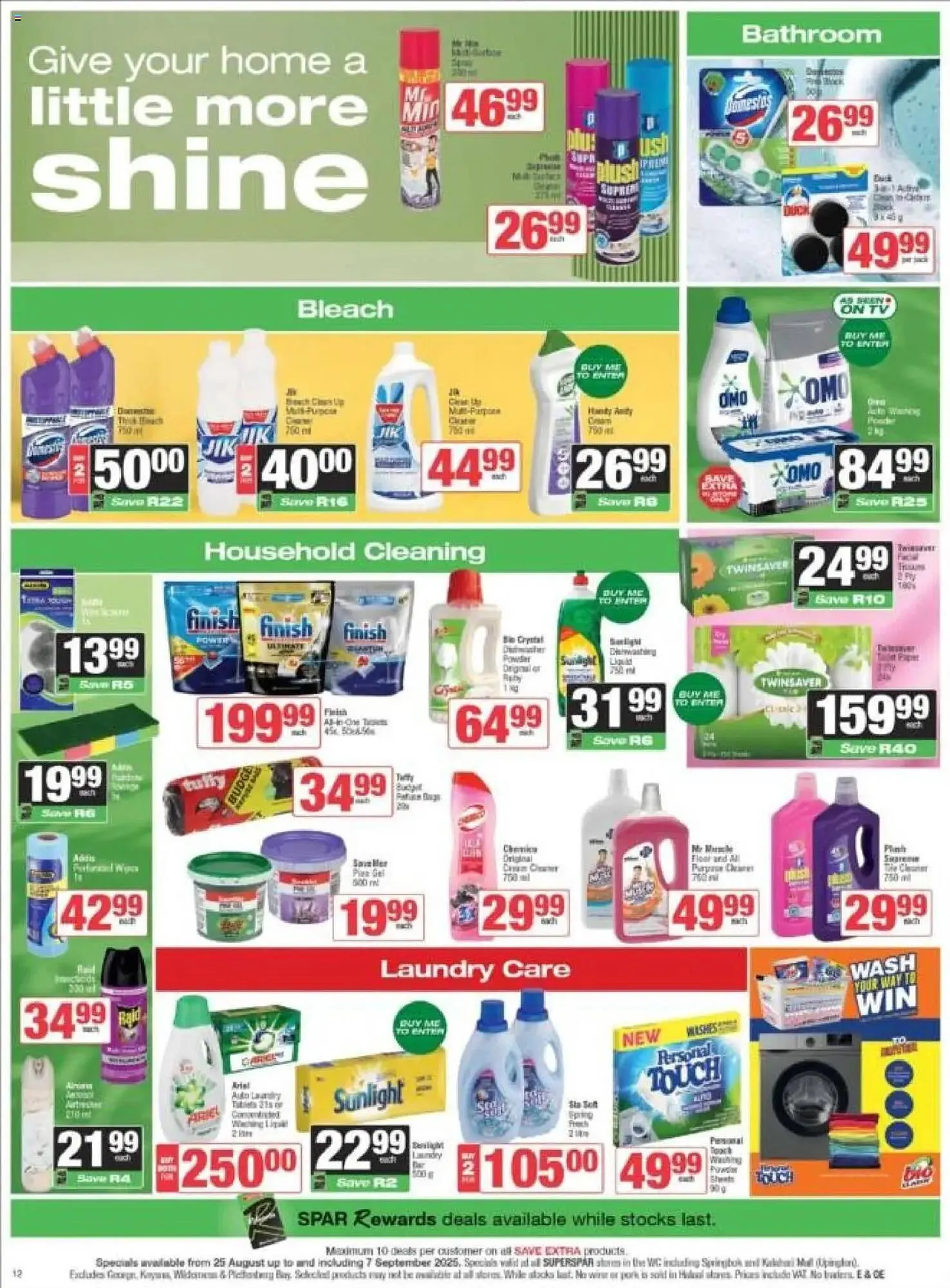 Spar catalogue from 25 August to 8 September 2025 - Catalogue Page 12