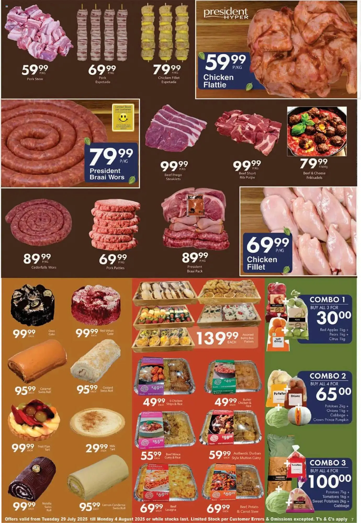 President Hyper catalogue from 29 July to 4 August 2025 - Catalogue Page 7