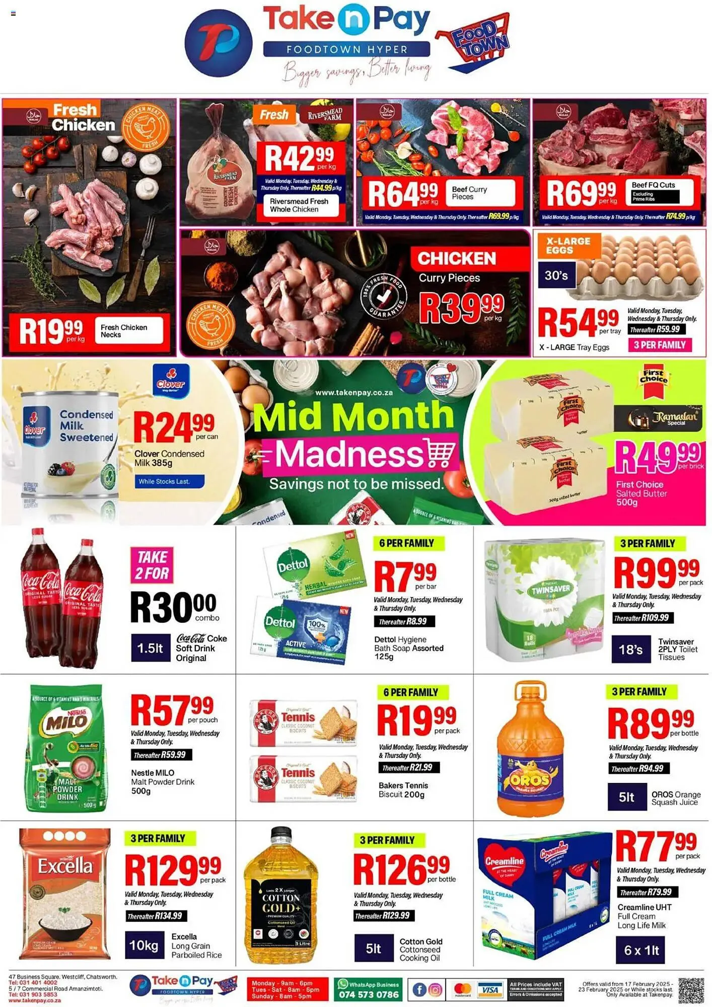 Take 'n Pay catalogue from 17 February to 23 February 2025 - Catalogue Page 1