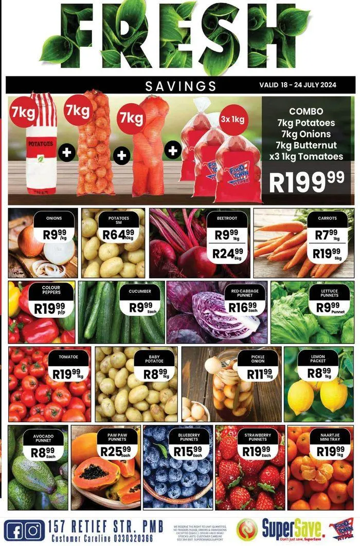 Super Save weekly specials - 1