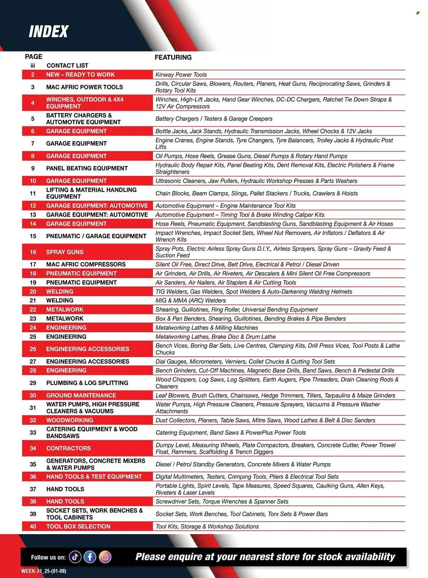 Adendorff Machinery Mart catalogue from 1 August to 31 August 2025 - Catalogue Page 2