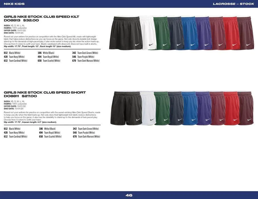 Nike Kids from 14 June to 31 December 2024 - Catalogue Page 46