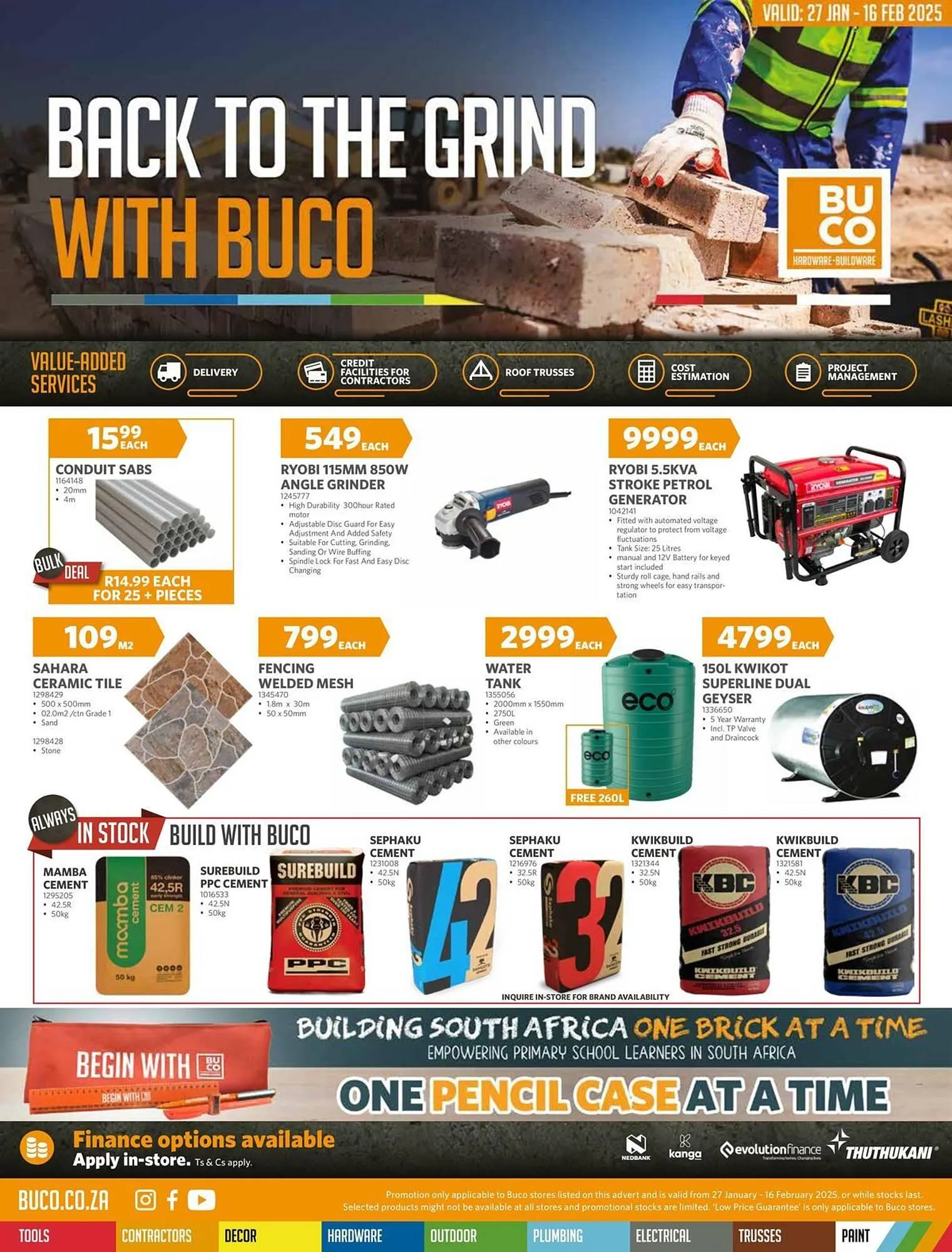 BUCO catalogue from 27 January to 16 February 2025 - Catalogue Page 1