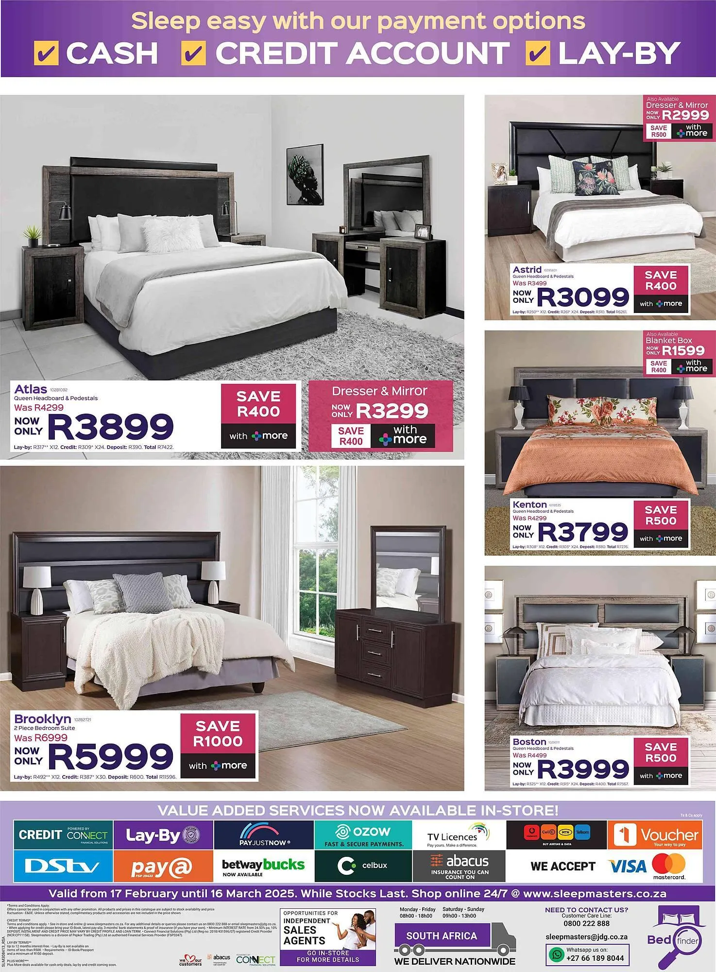 Sleepmasters catalogue from 17 February to 16 March 2025 - Catalogue Page 12