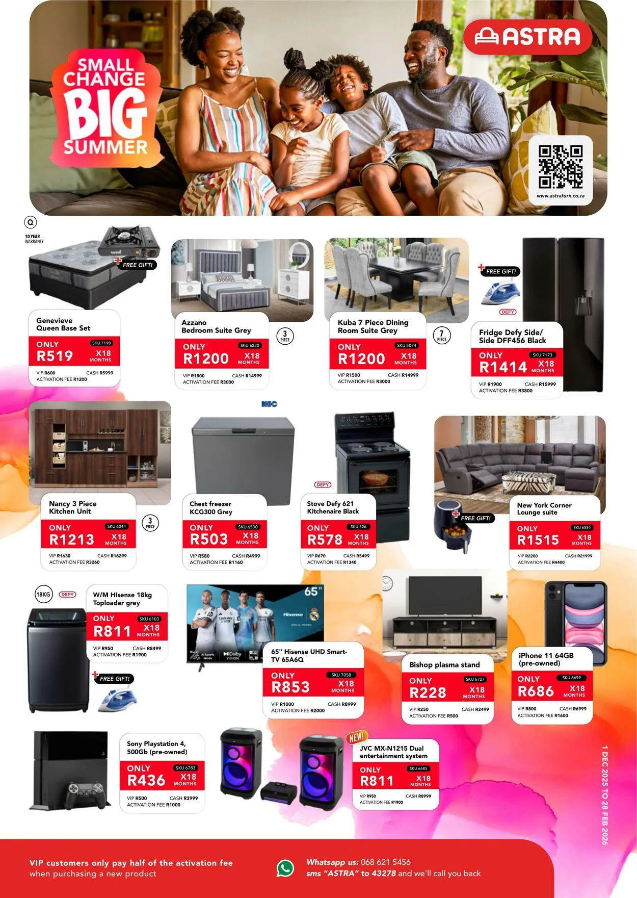 Astra Furnishers from 1 December to 28 February 2026 - Catalogue Page 1