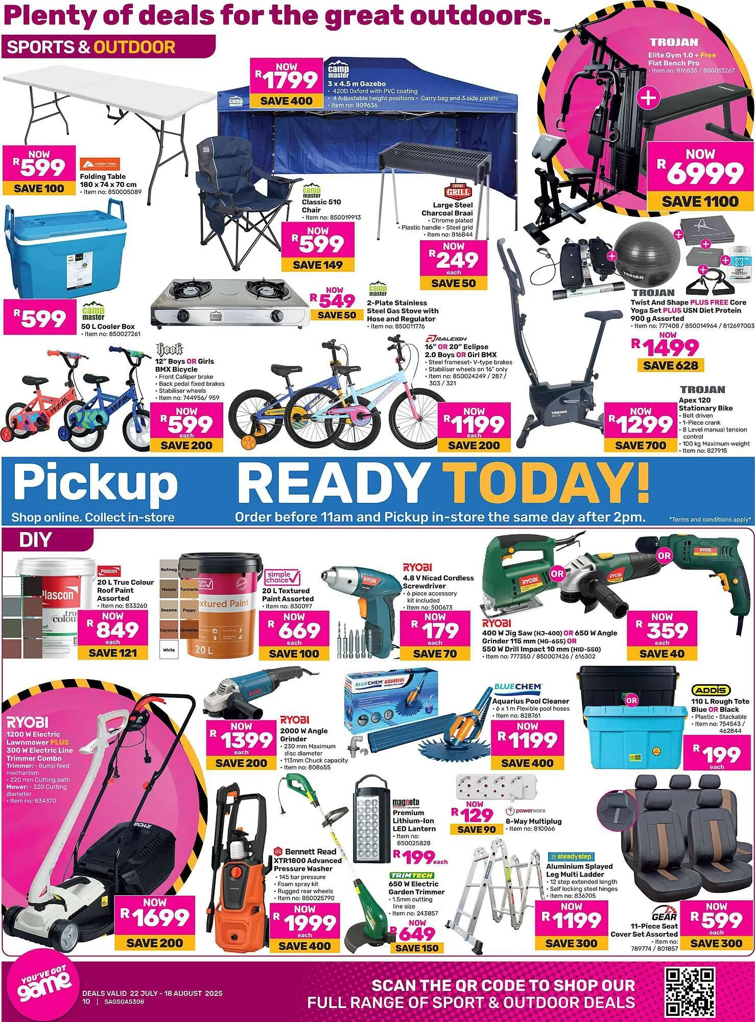 Game catalogue from 22 July to 18 August 2025 - Catalogue Page 10