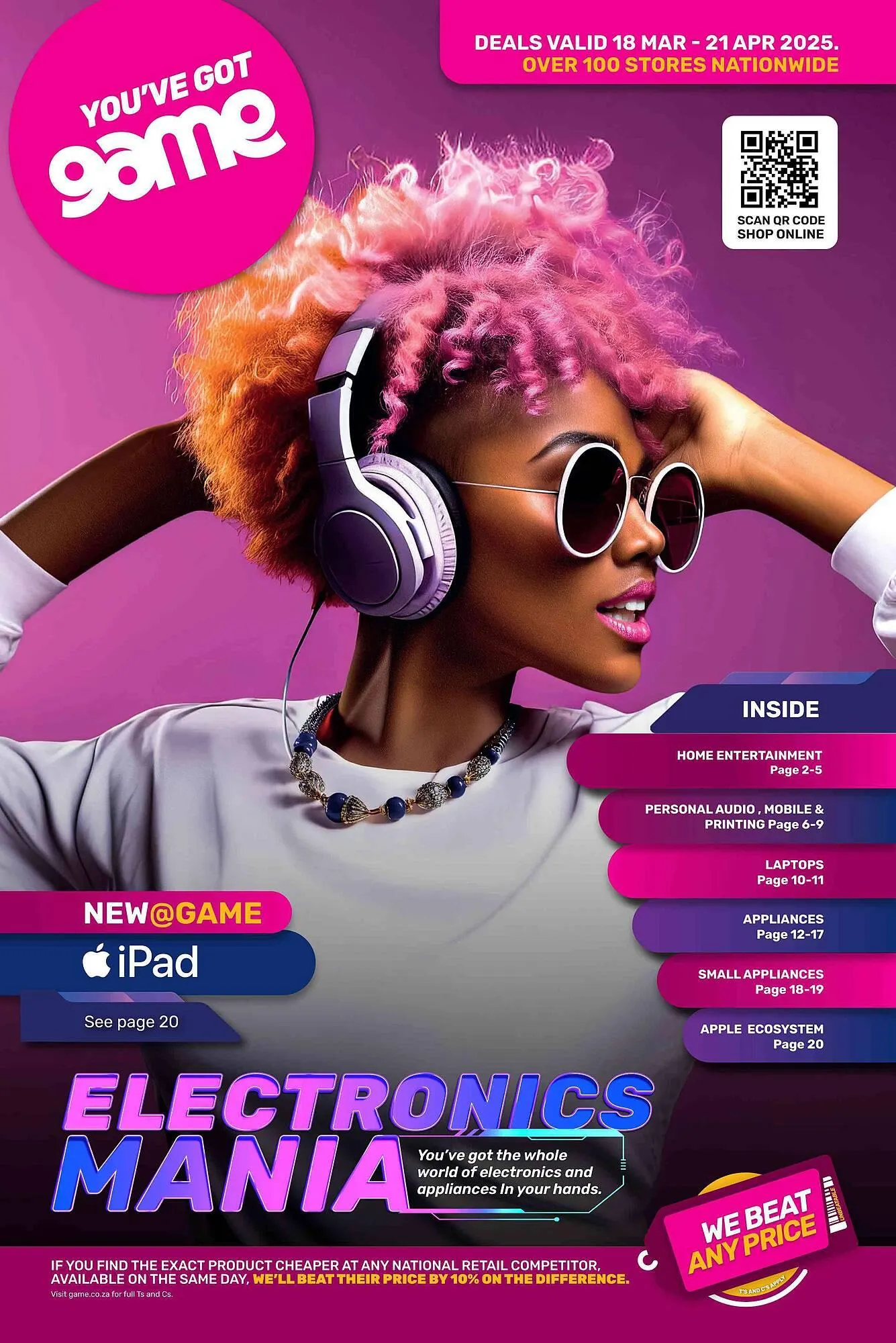 Game catalogue from 18 March to 28 April 2025 - Catalogue Page 1