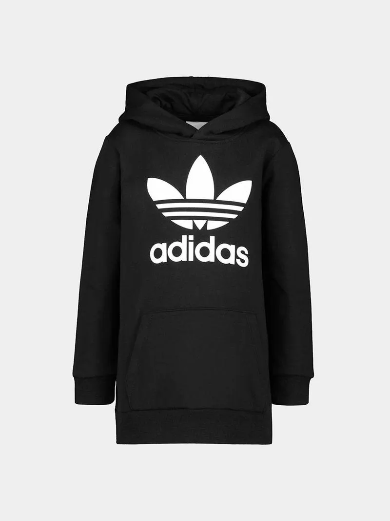 adidas Originals Youth Treefoil Black/White Hoodie