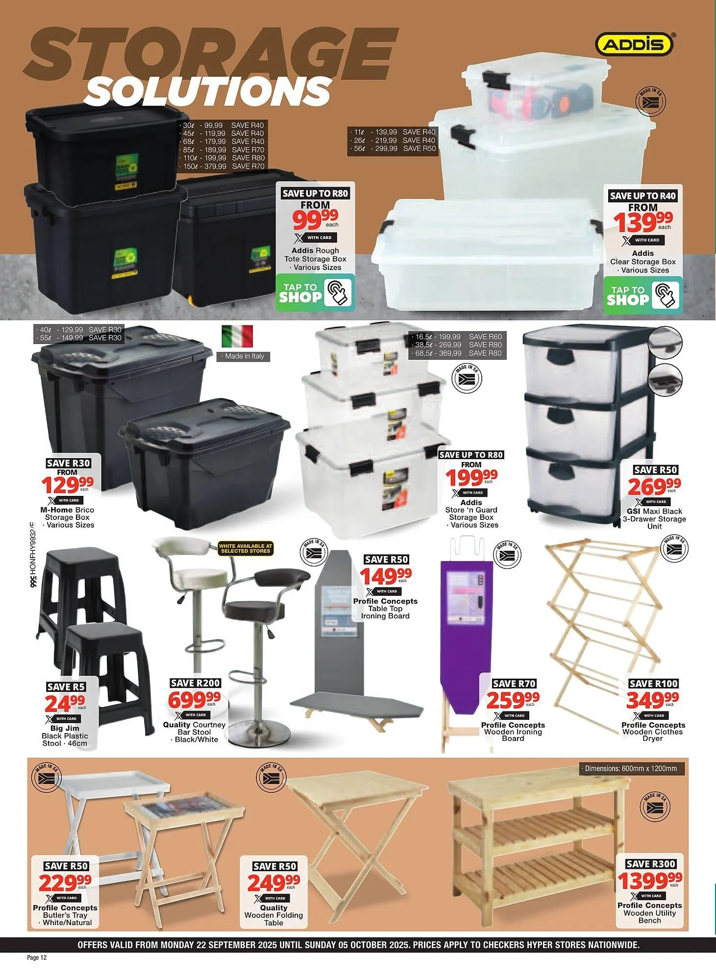 Checkers catalogue from 25 September to 5 October 2025 - Catalogue Page 12