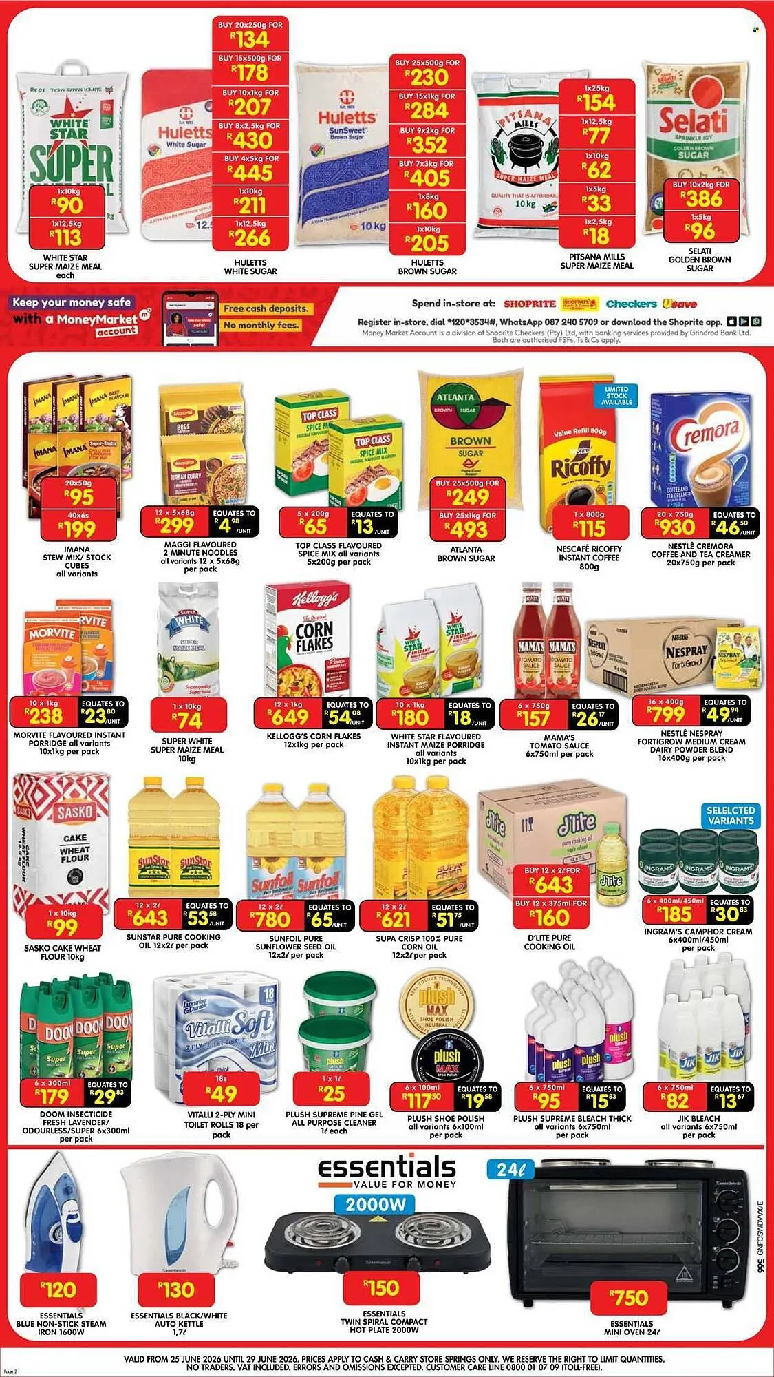Shoprite catalogue from 25 June to 29 June 2026 - Catalogue Page 2