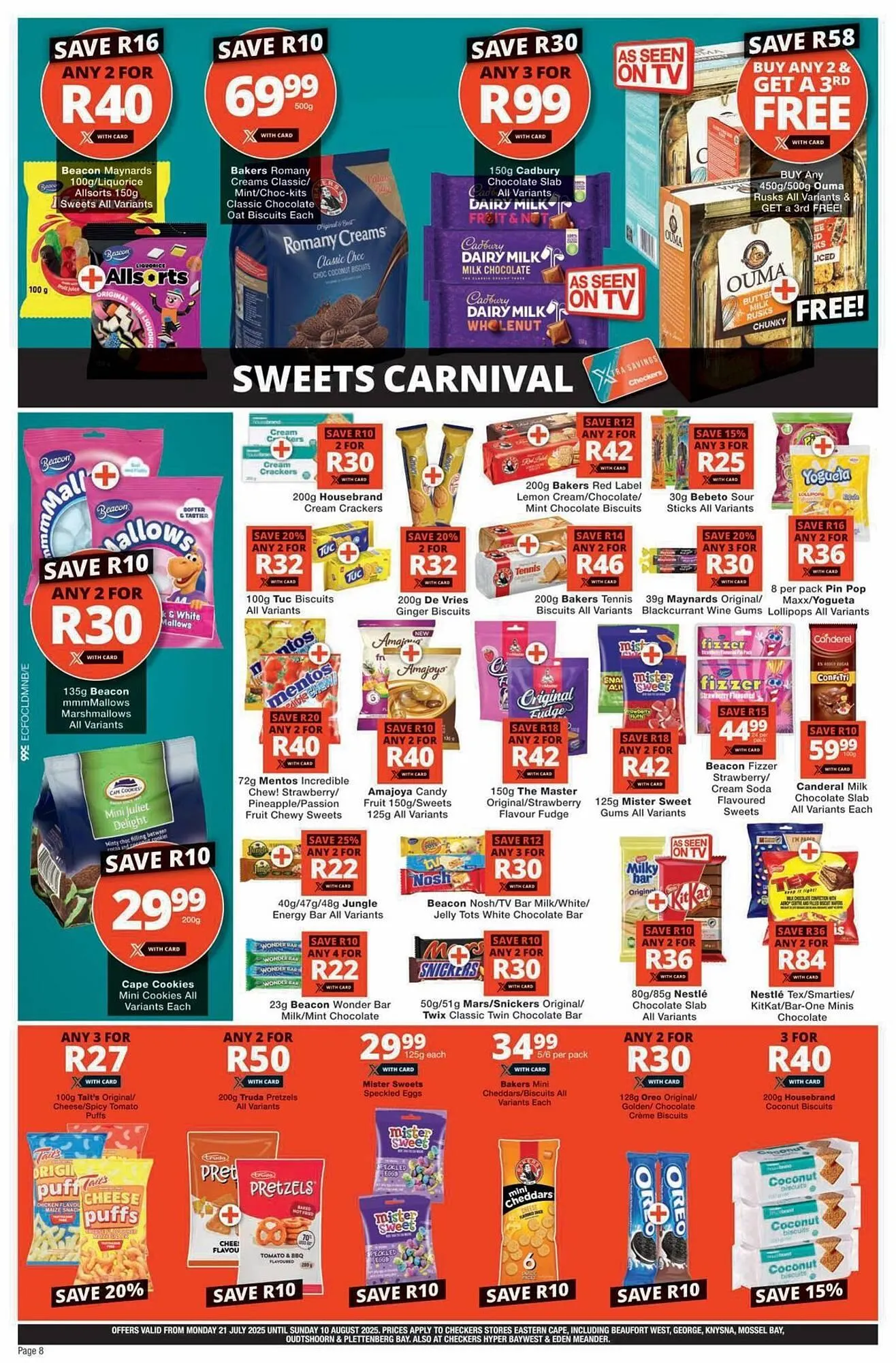 Checkers catalogue from 20 July to 10 August 2025 - Catalogue Page 8