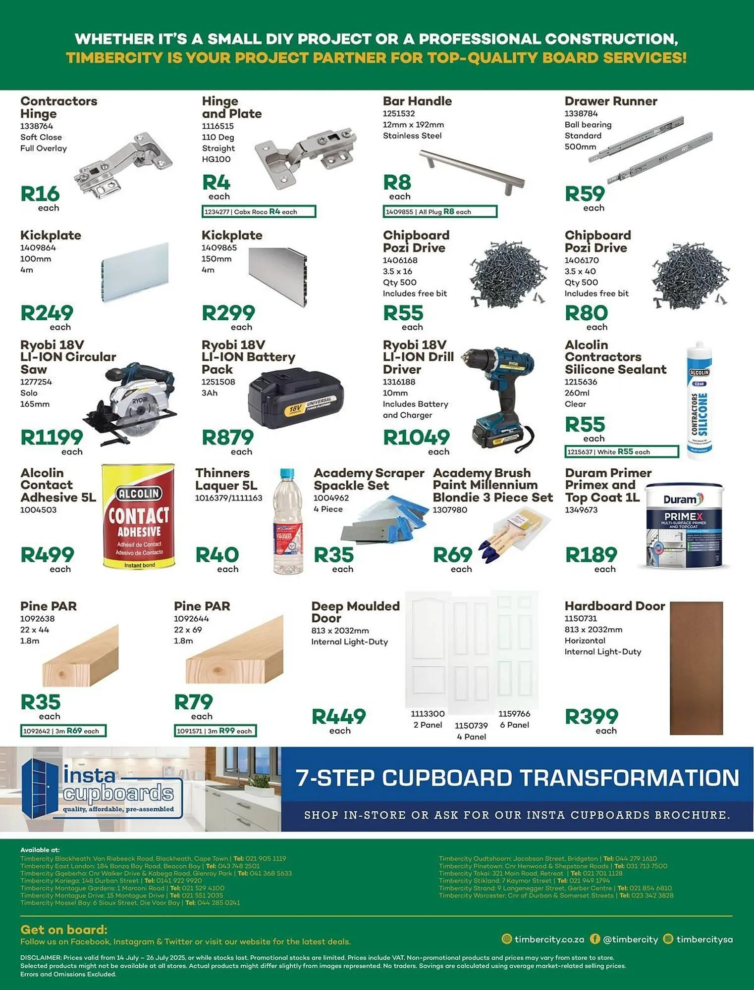 Timbercity catalogue from 14 July to 26 July 2025 - Catalogue Page 2