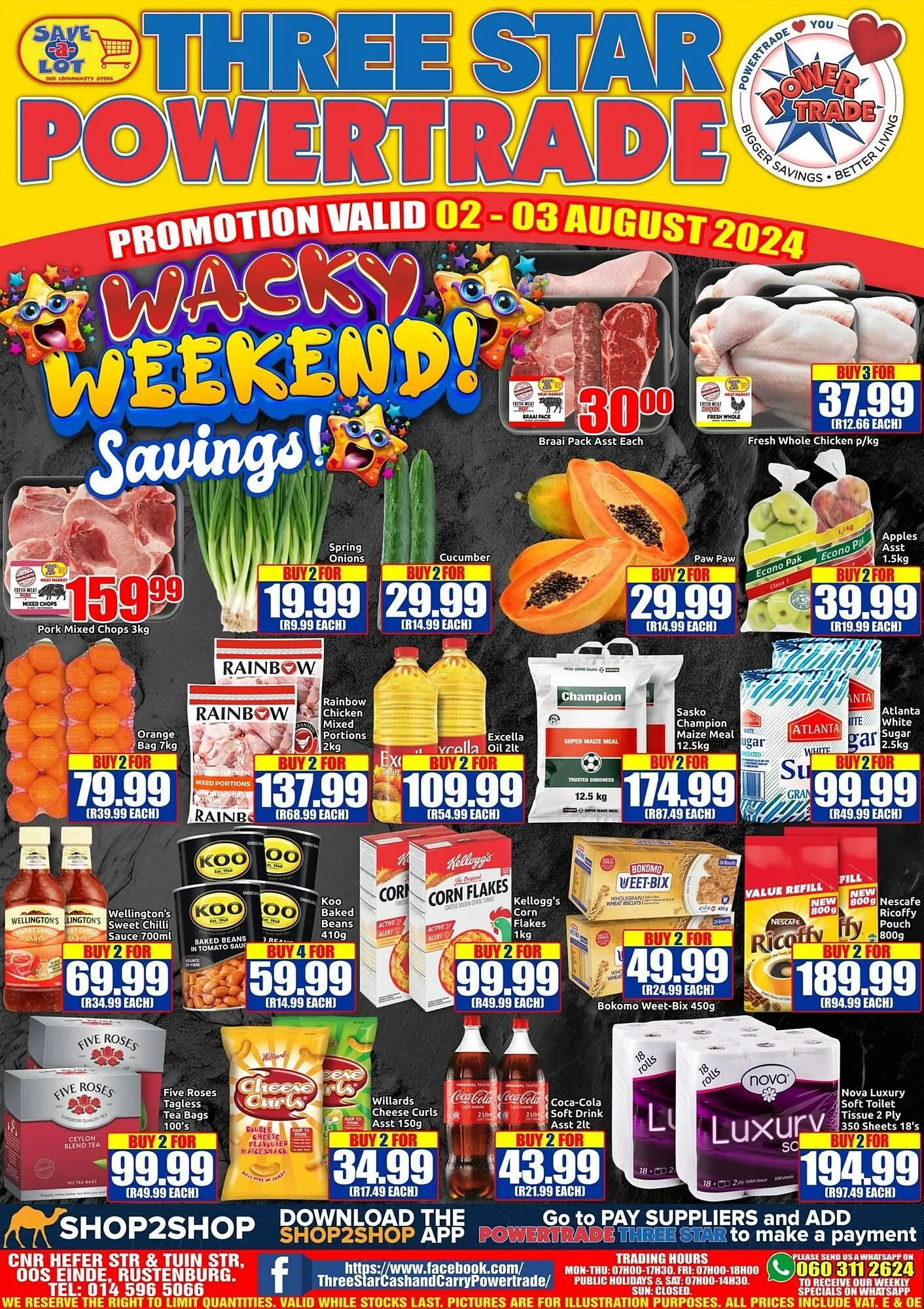 Three Star Cash and Carry catalogue from 1 August to 7 August 2024 - Catalogue Page 2