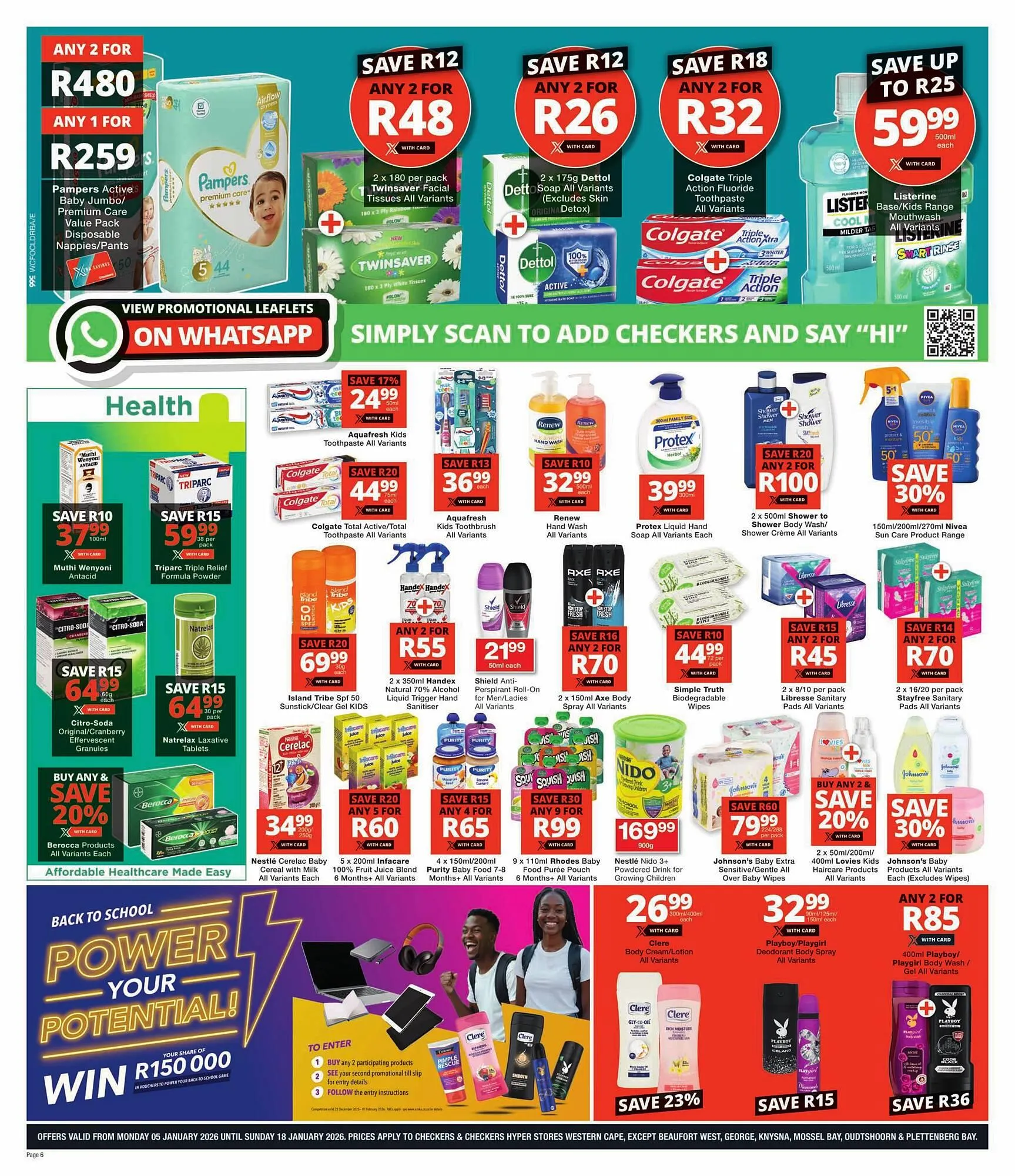 Checkers catalogue from 5 January to 11 January 2026 - Catalogue Page 6
