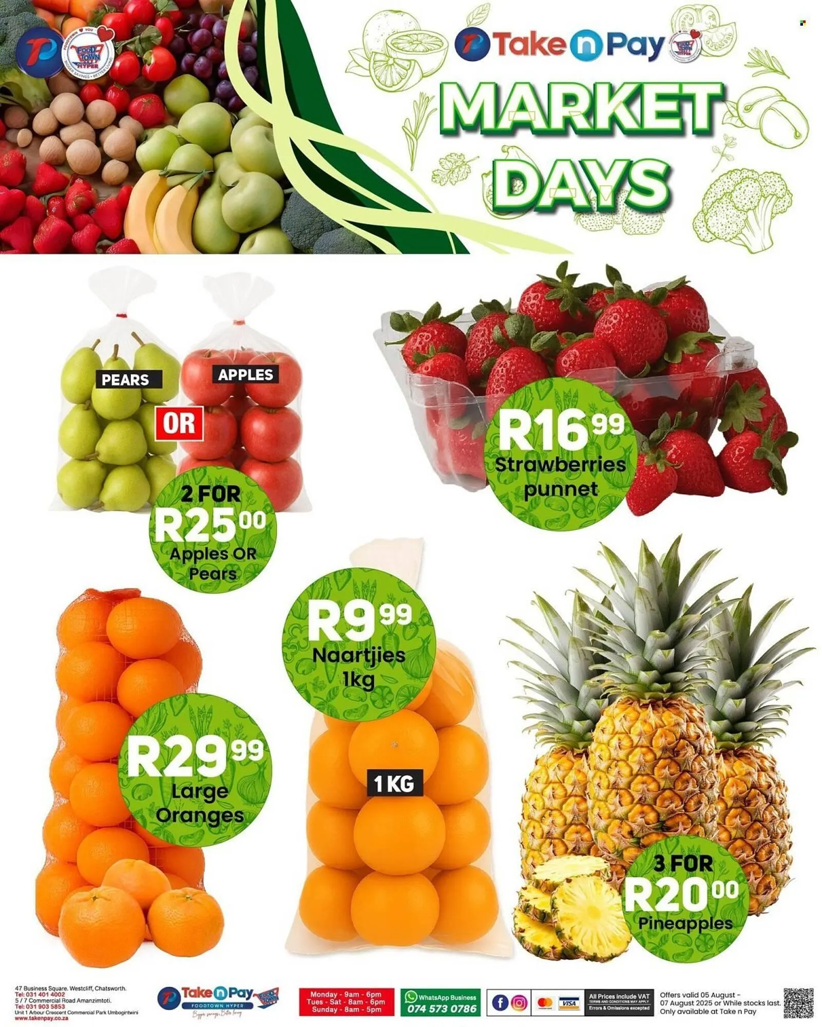 Take 'n Pay catalogue from 5 August to 7 August 2025 - Catalogue Page 1