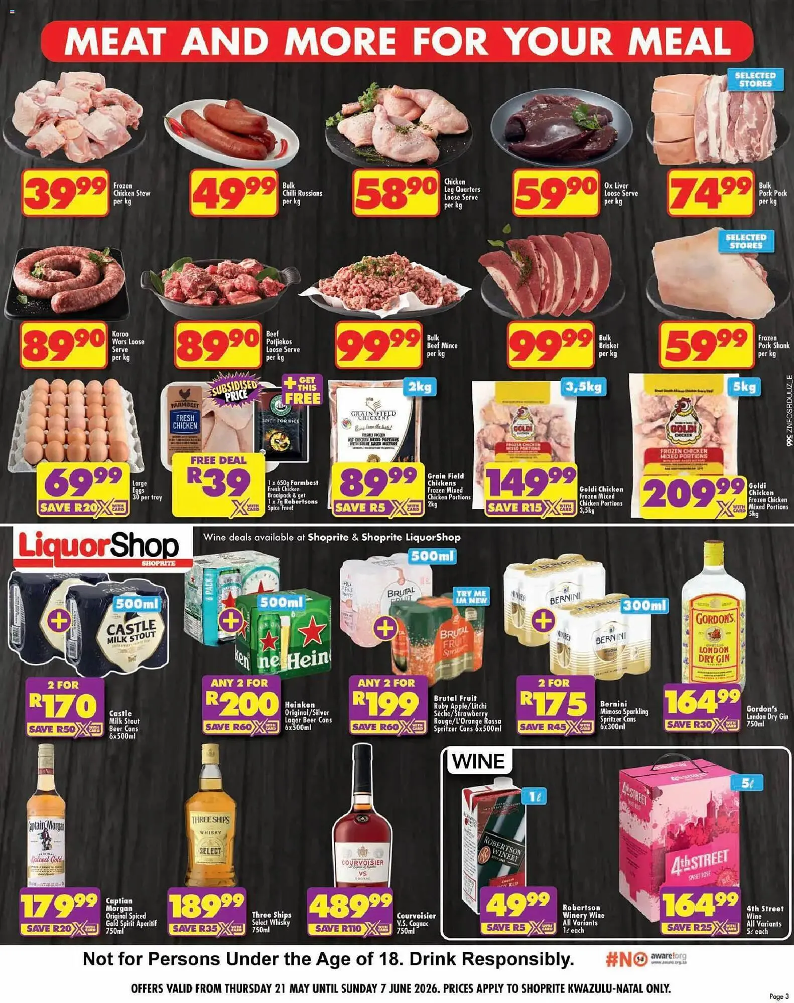 Shoprite catalogue from 21 May to 3 June 2026 - Catalogue Page 3