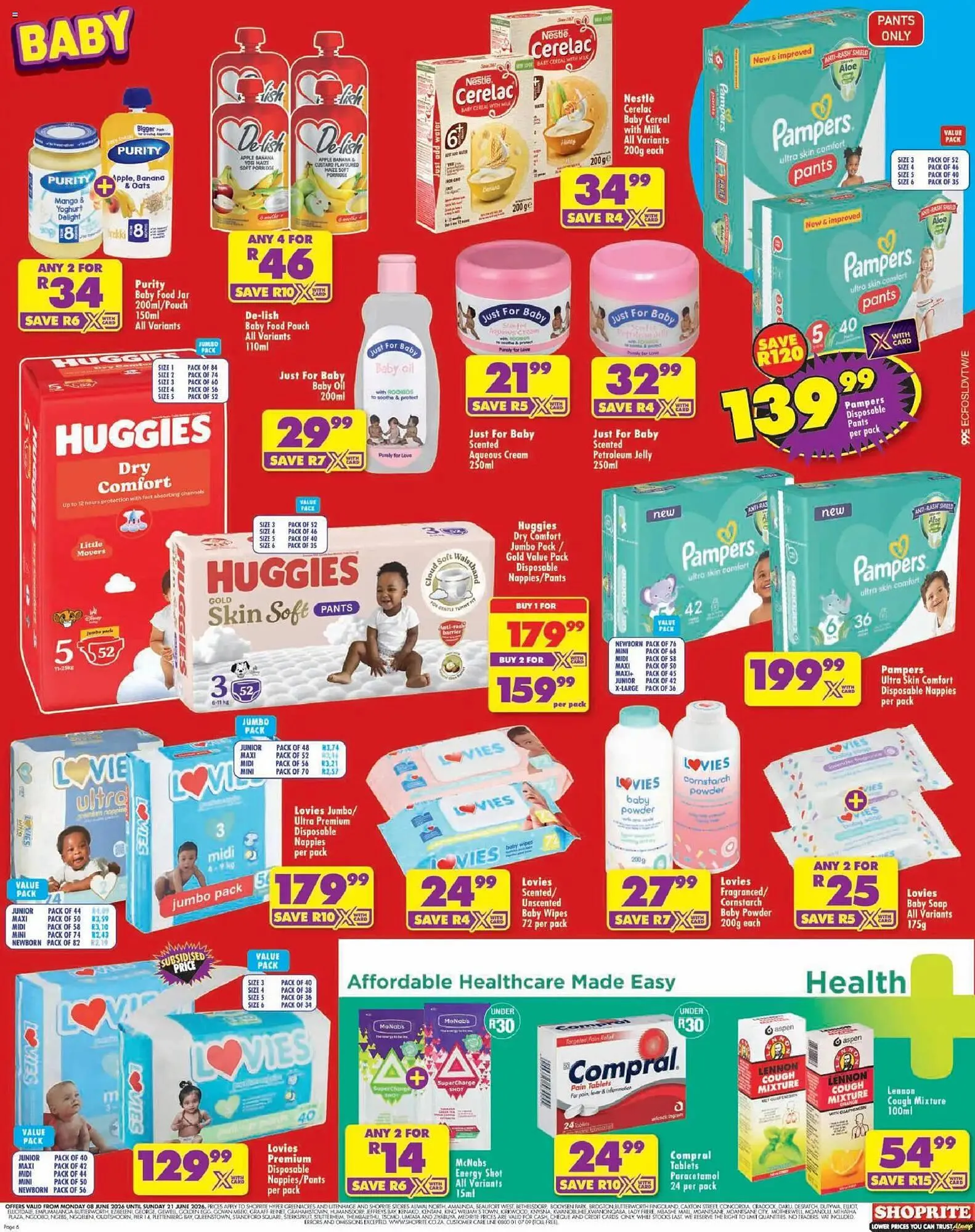 Shoprite catalogue from 8 June to 21 June 2026 - Catalogue Page 6